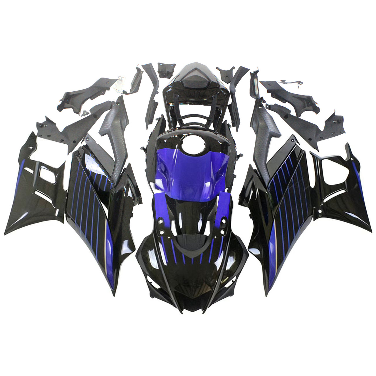 2022-2023 Yamaha YZF R3 R25 Amotopart Fairing Kit Generic #105