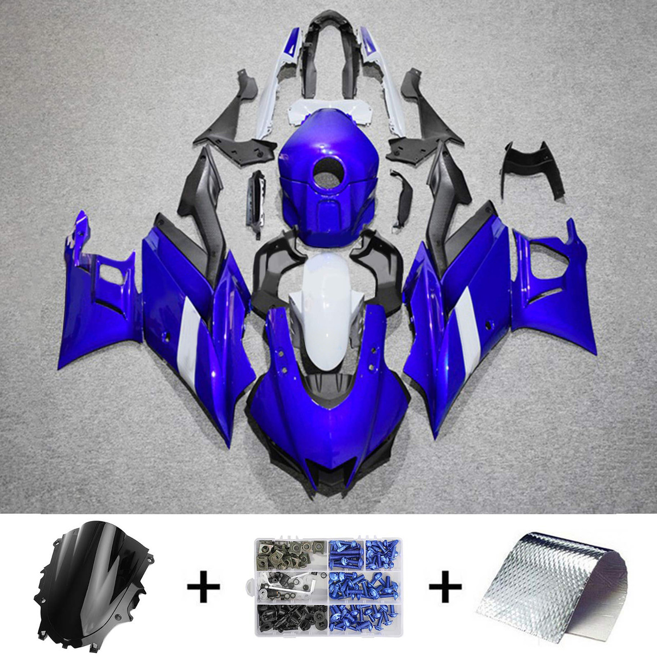 2022-2023 Yamaha YZF R3 R25 Amotopart Fairing Kit Generic #108