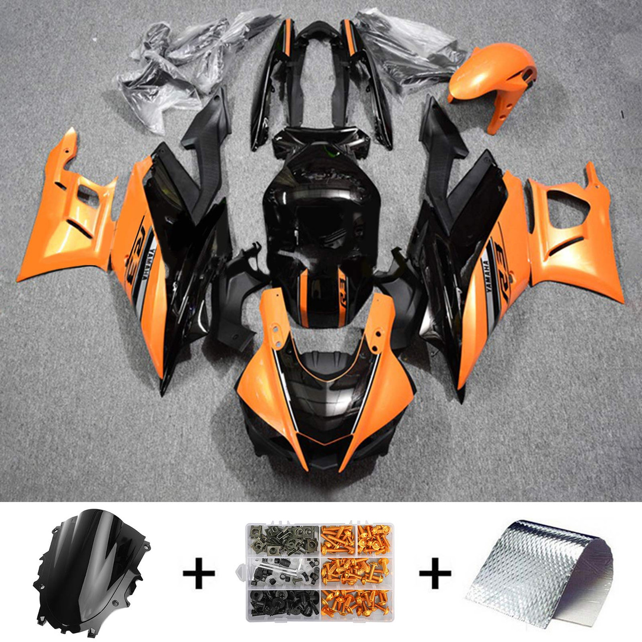 2022-2023 Yamaha YZF R3 R25 Amotopart Fairing Kit Generic #113