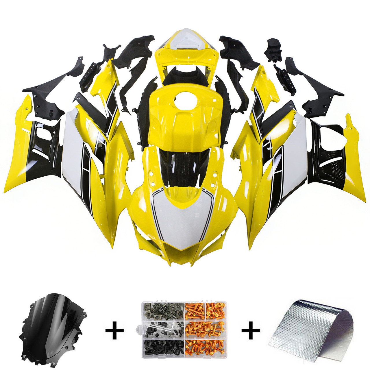 2022-2023 Yamaha YZF R3 R25 Amotopart Fairing Kit Generic #117