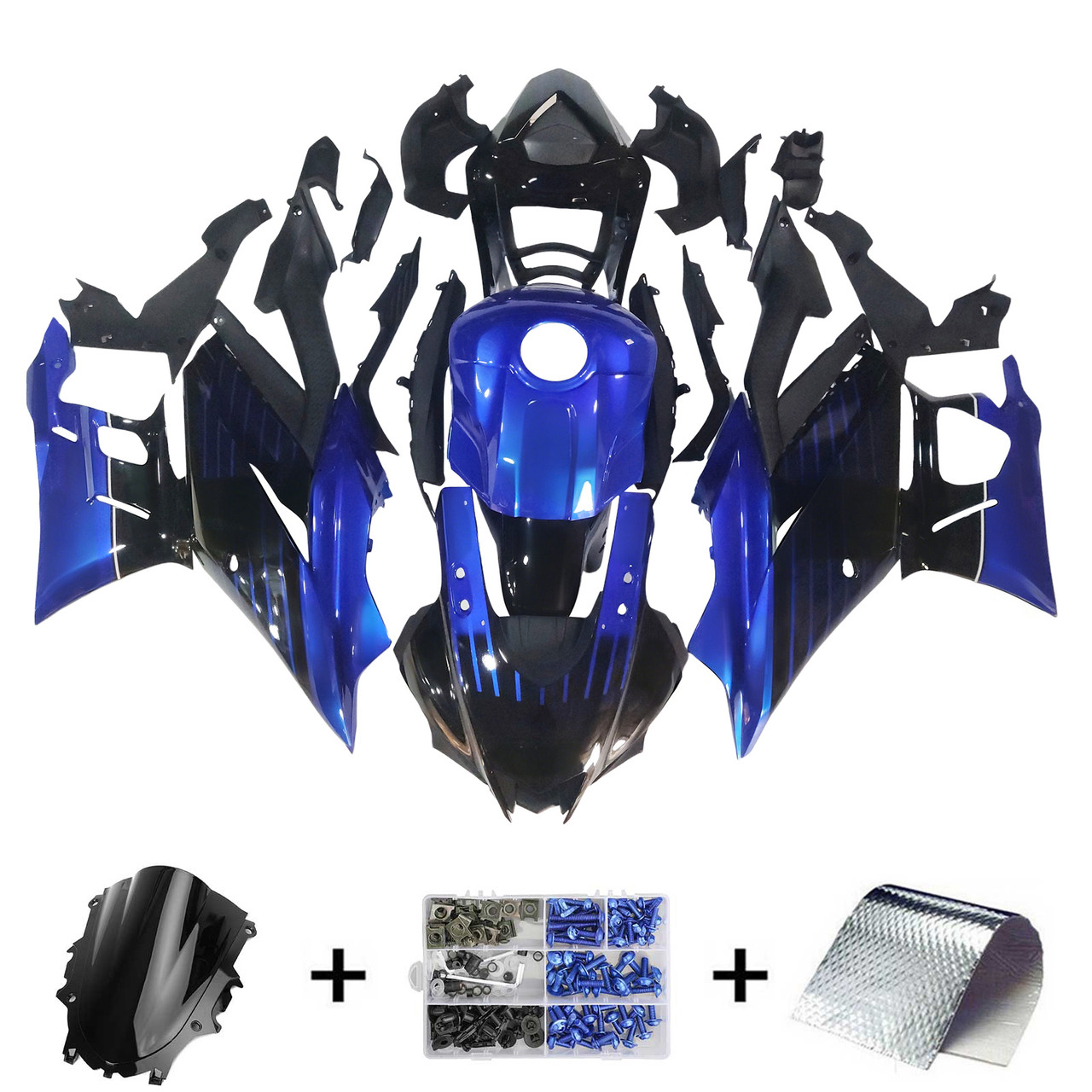2022-2023 Yamaha YZF R3 R25 Amotopart Fairing Kit Generic #119