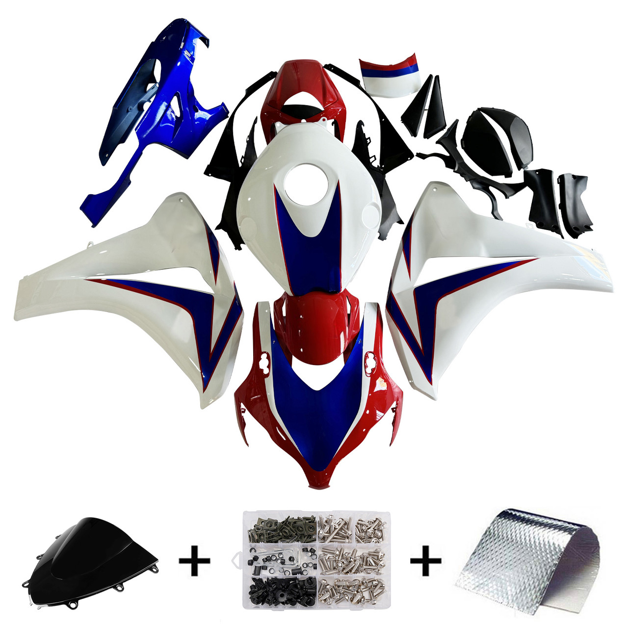 2008-2011 Honda CBR1000RR Amotopart Fairing Kit Generic #170
