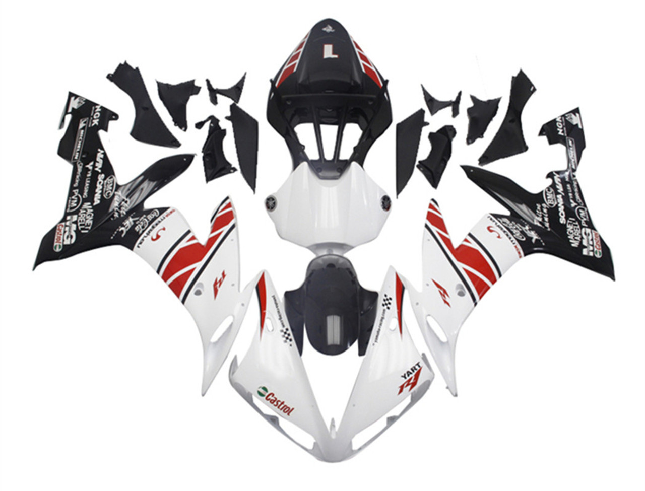 2004-2006 Yamaha YZF 1000 R1 Amotopart Fairing Kit Generic #29