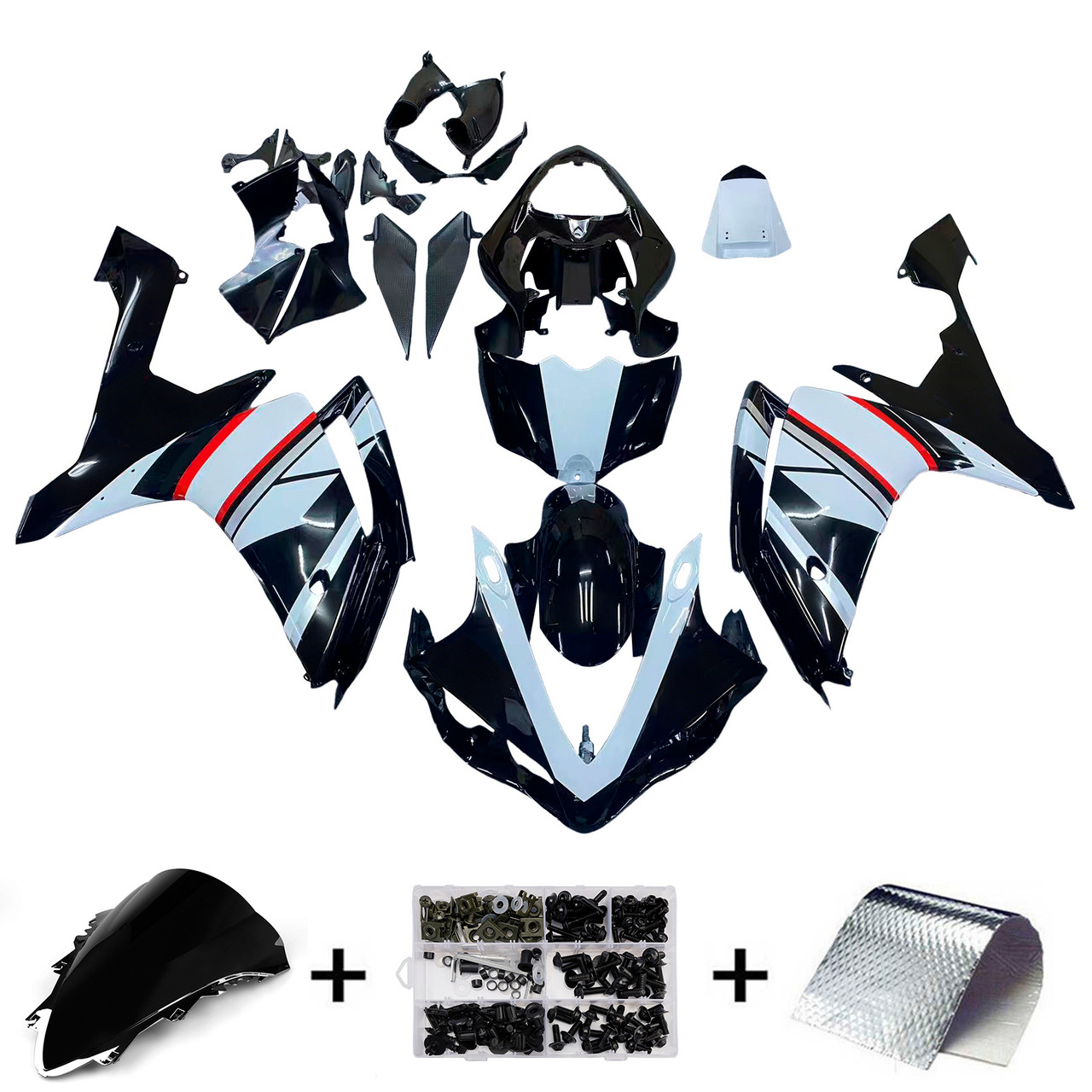 2007-2008 Yamaha YZF 1000 R1 Amotopart Fairing Kit Generic #126