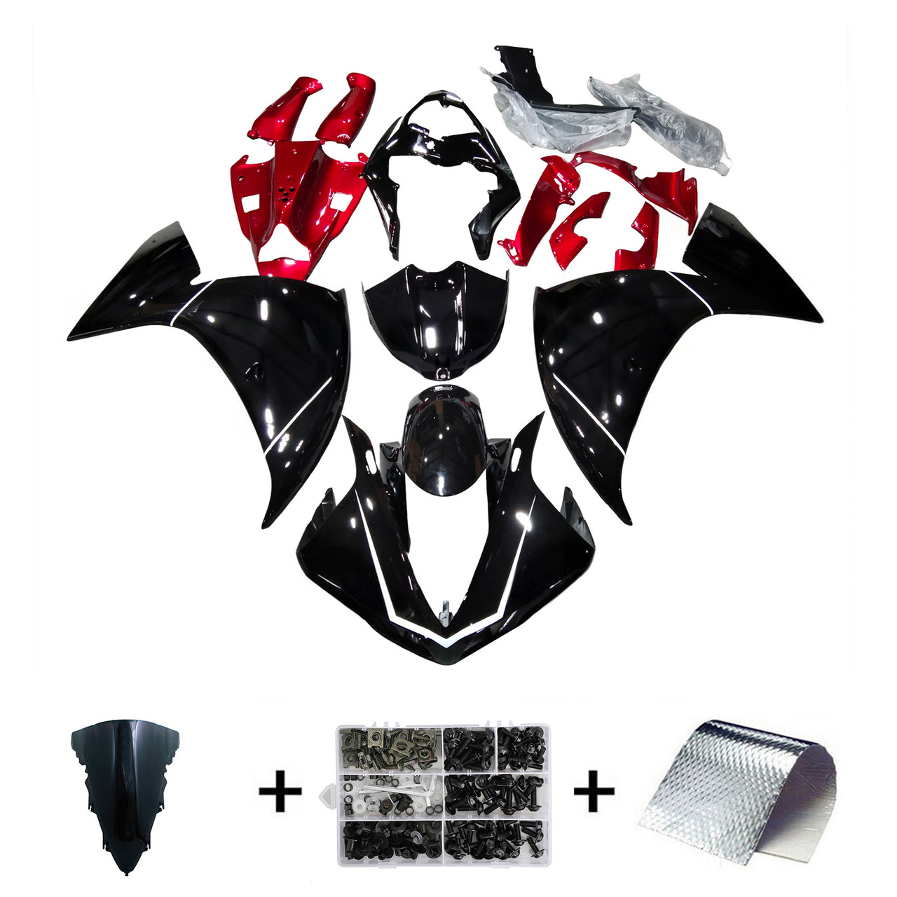 2009-2011 Yamaha YZF 1000 R1 Amotopart Fairing Kit Generic #156