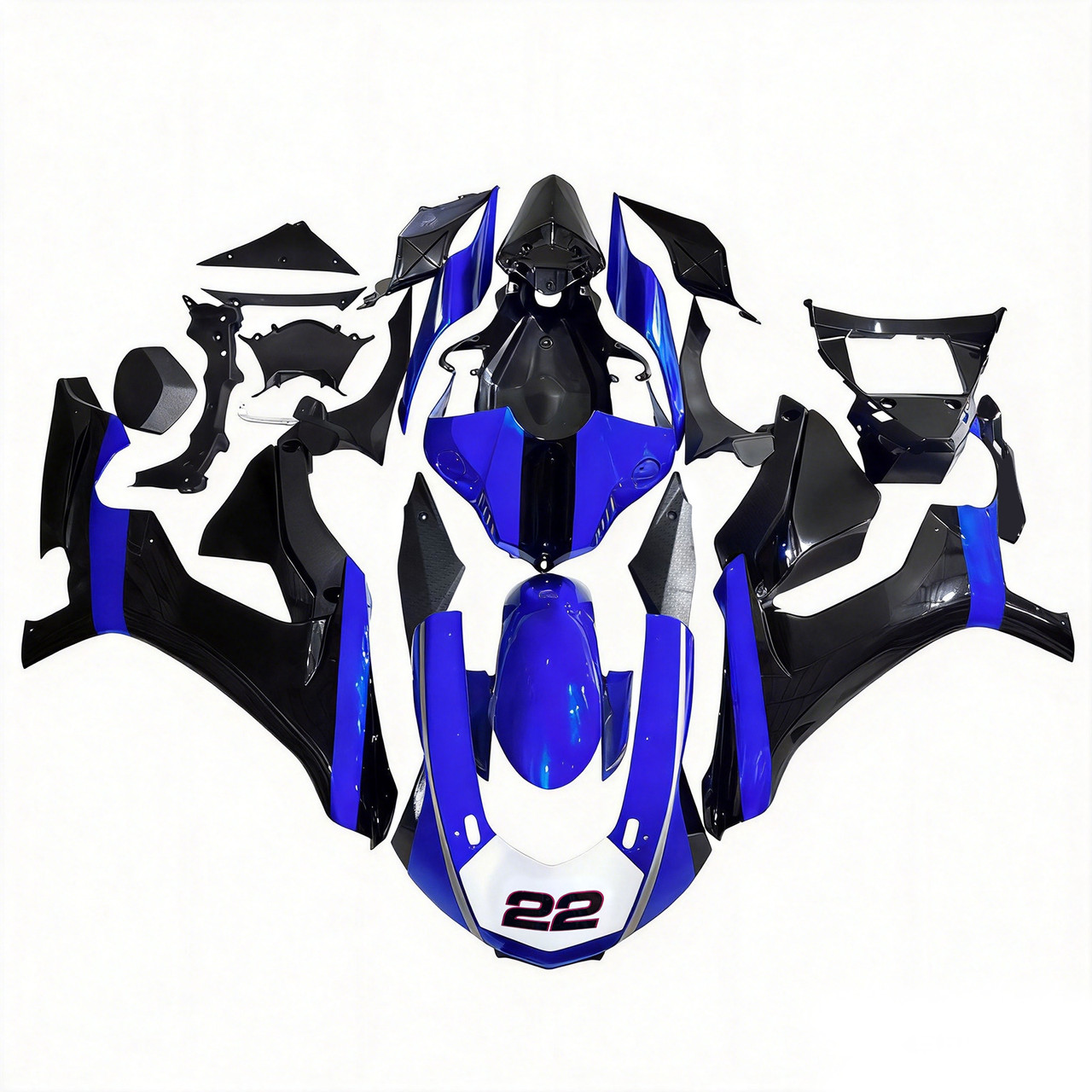 2015-2019 Yamaha YZF 1000 R1 Amotopart Fairing Kit Generic #133