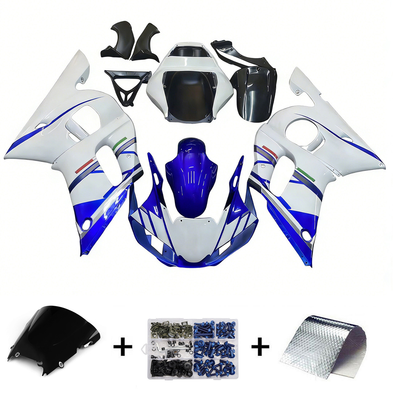 1998-2002 Yamaha YZF 600 R6 Amotopart Fairing Kit Generic #20
