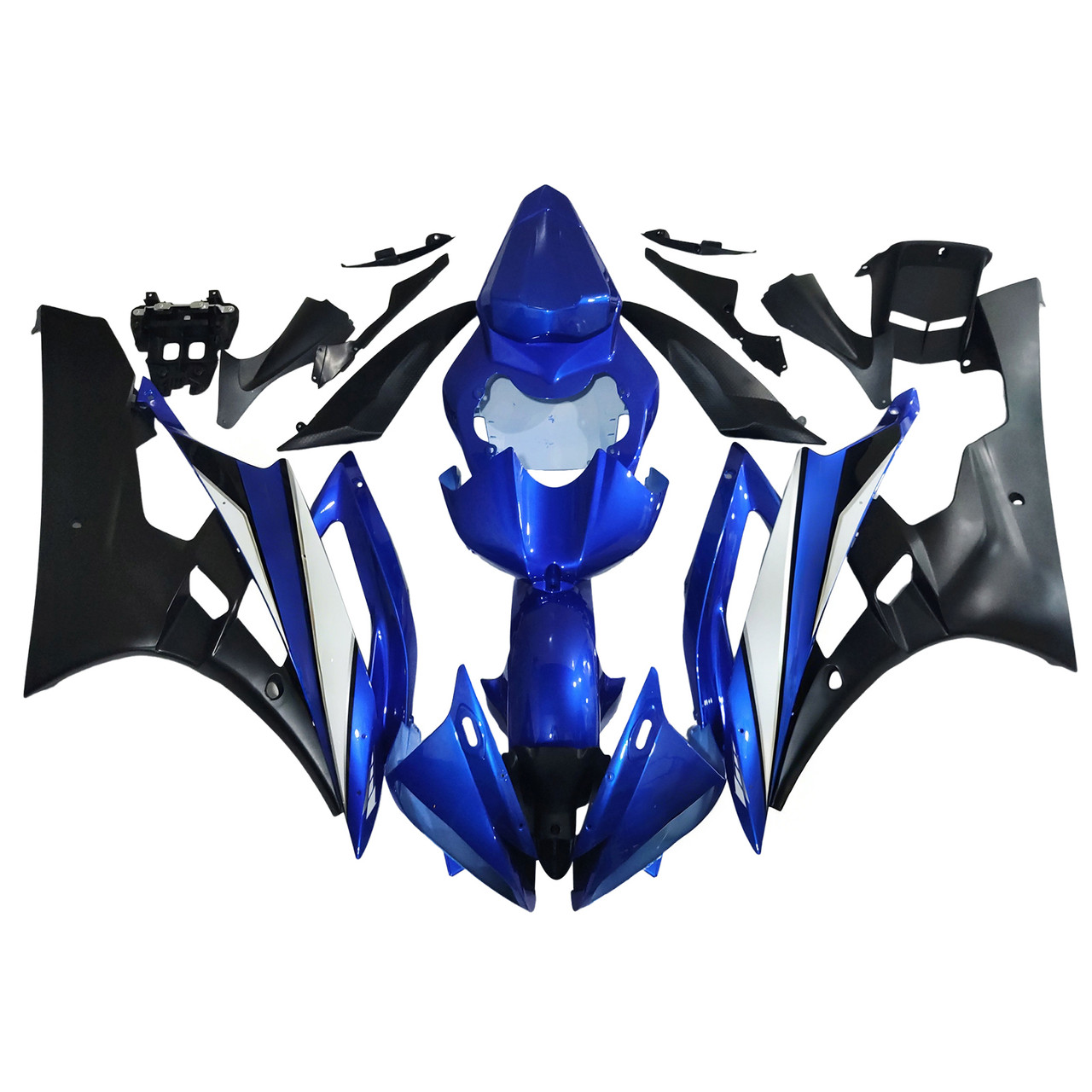 2006-2007 Yamaha YZF 600 R6 Amotopart Fairing Kit Generic #158