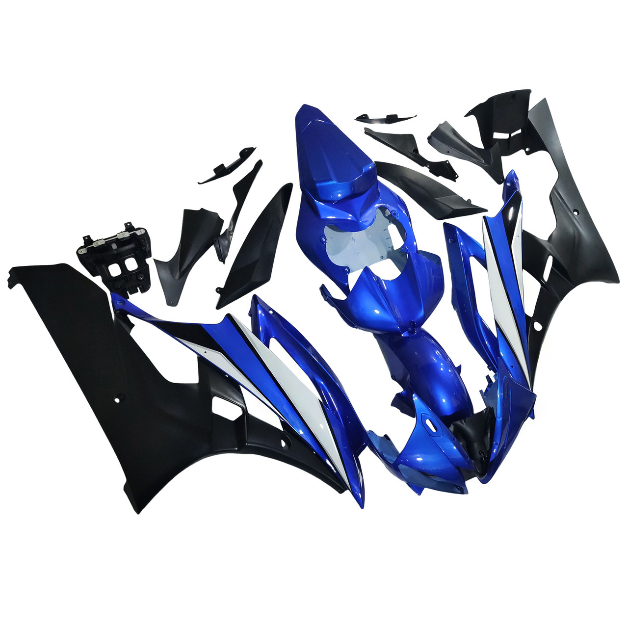 2006-2007 Yamaha YZF 600 R6 Amotopart Fairing Kit Generic #158