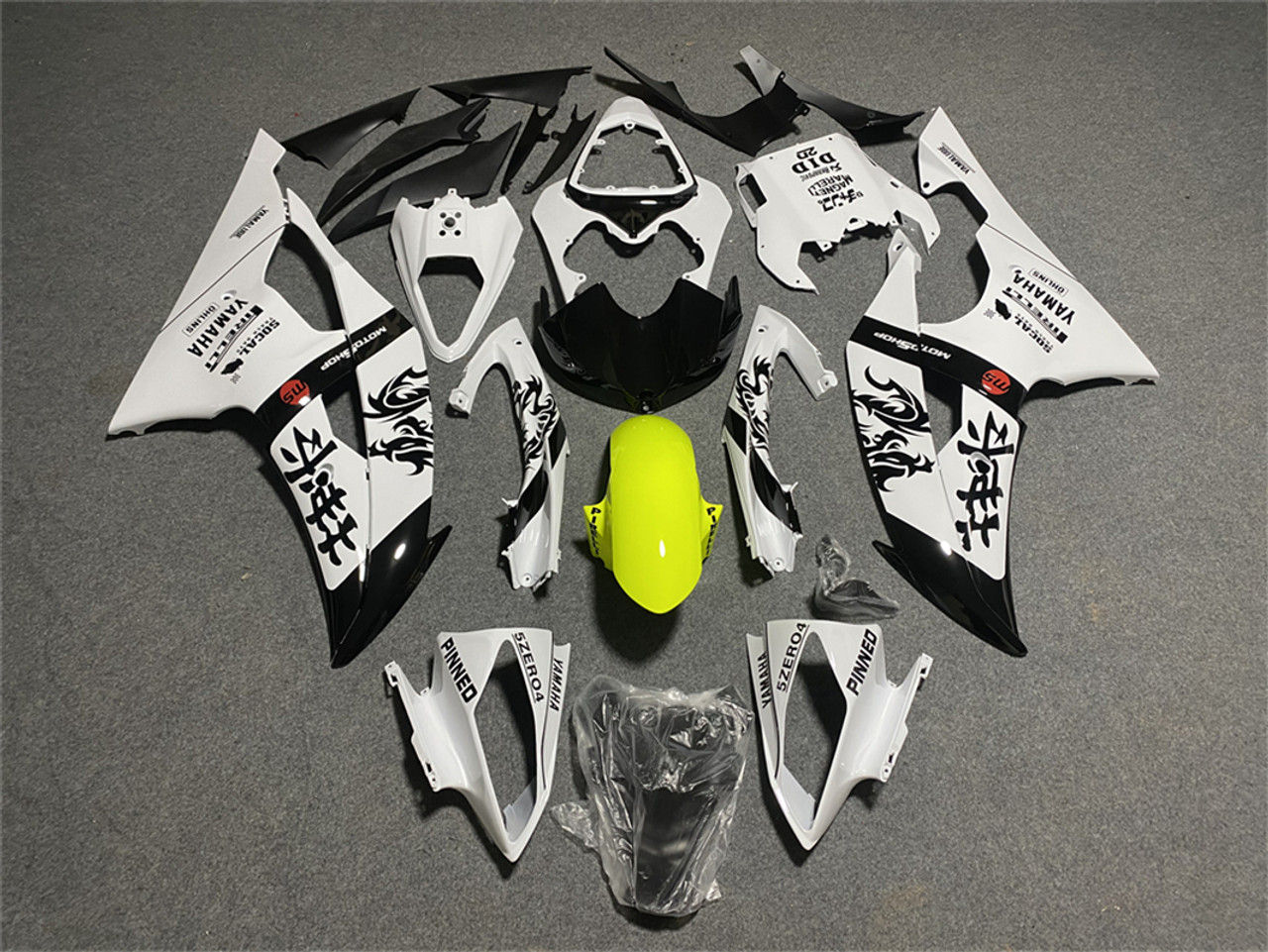 2008-2016 Yamaha YZF 600 R6 Amotopart Fairing Kit Generic #188