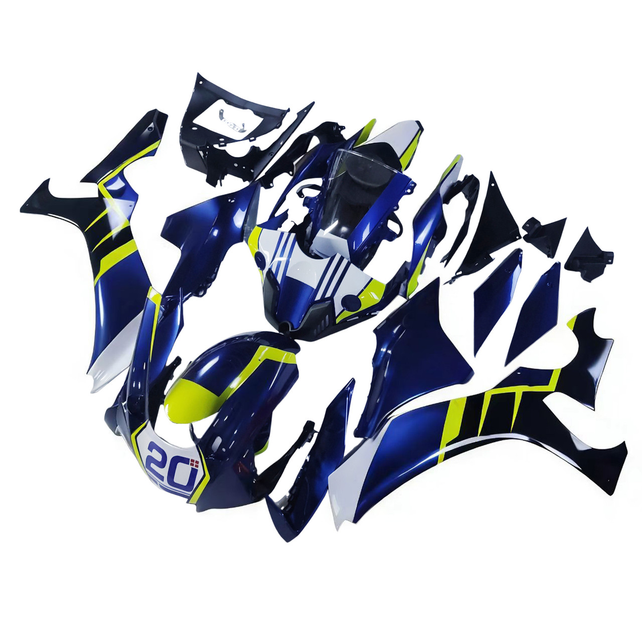 2020-2022 Yamaha YZF 1000 R1 Amotopart Fairing Kit Generic #132