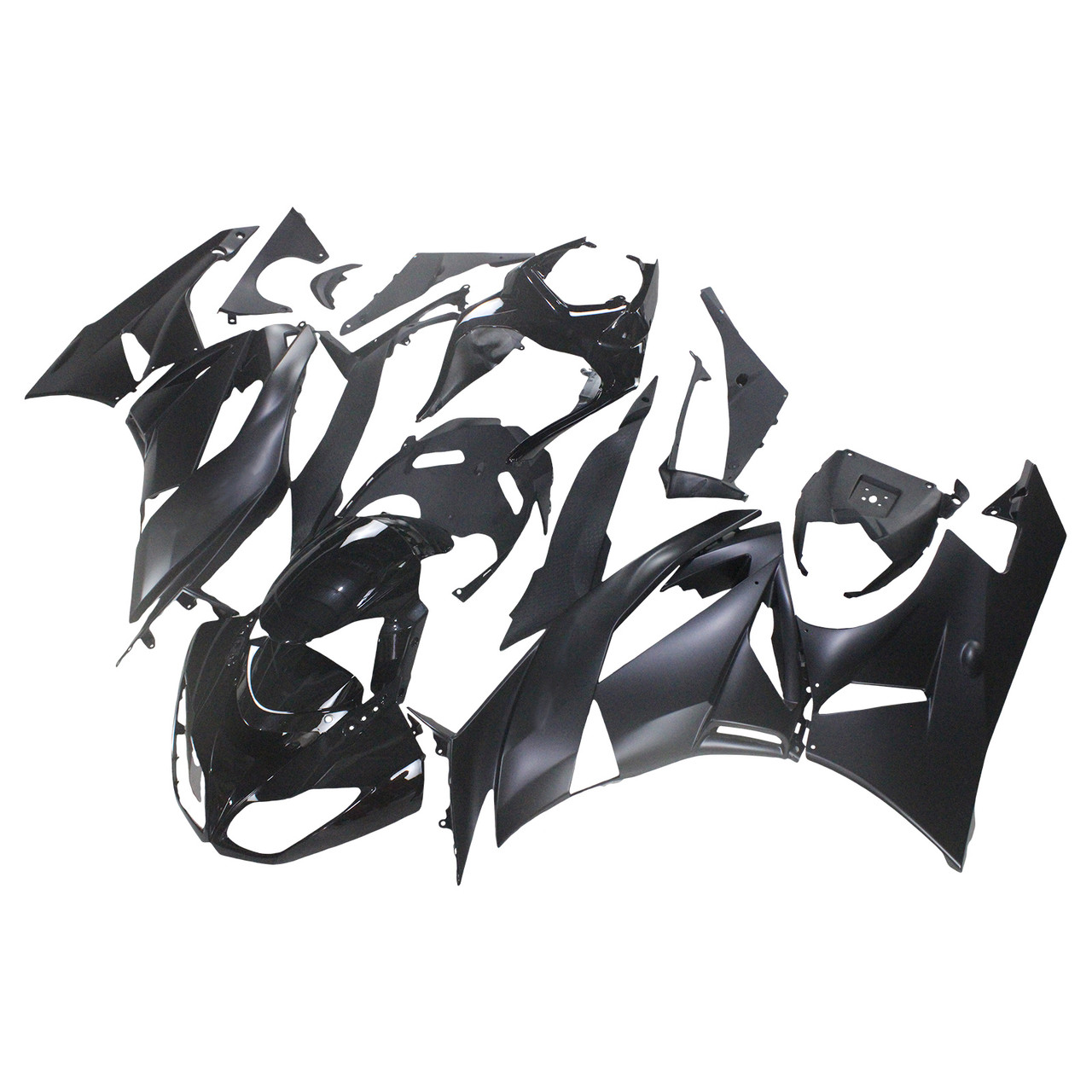 2009-2012 Kawasaki ZX6R 636 Amotopart Fairing Kit Generic #142