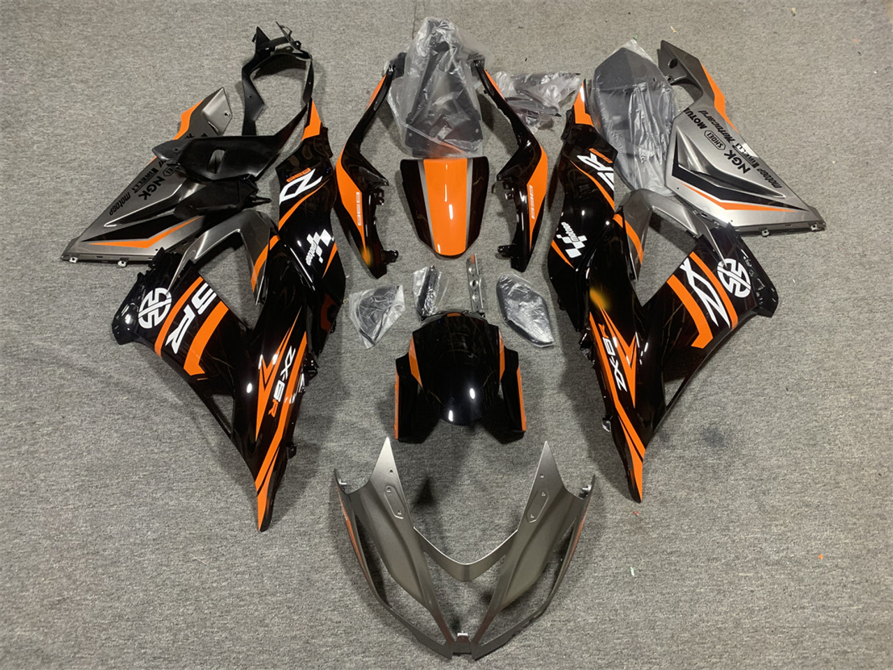 2013-2018 Kawasaki ZX6R 636 Amotopart Fairing Kit Generic #116