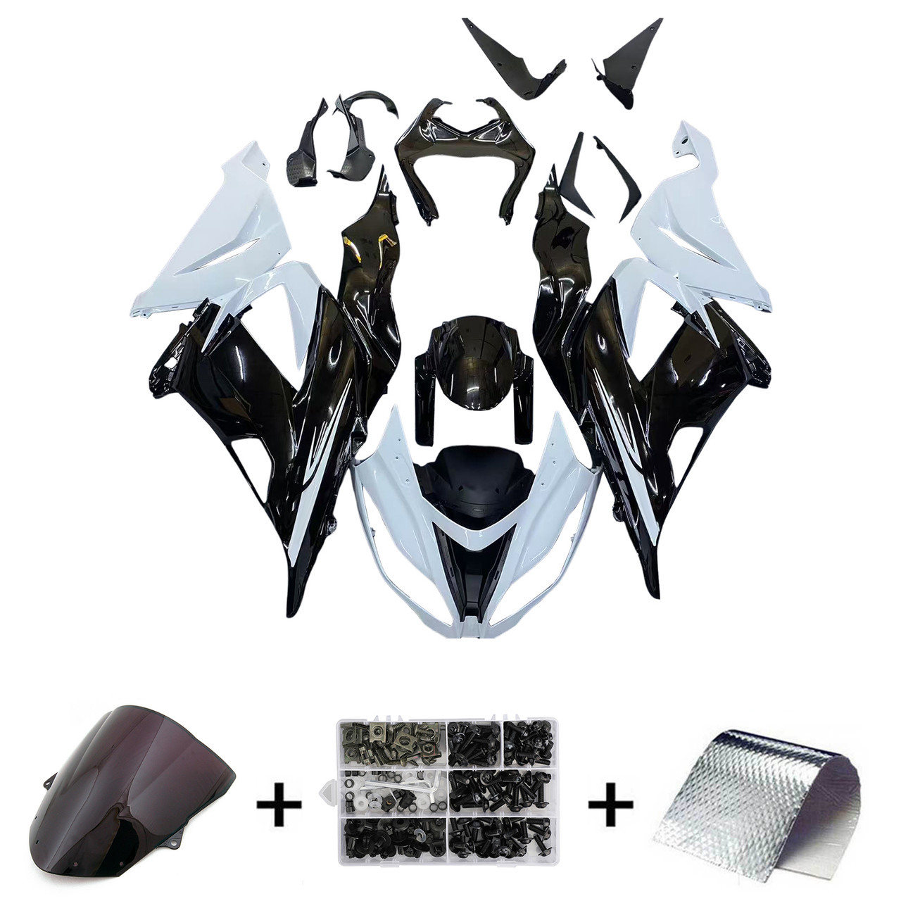 2013-2018 Kawasaki ZX6R 636 Amotopart Fairing Kit Generic #118