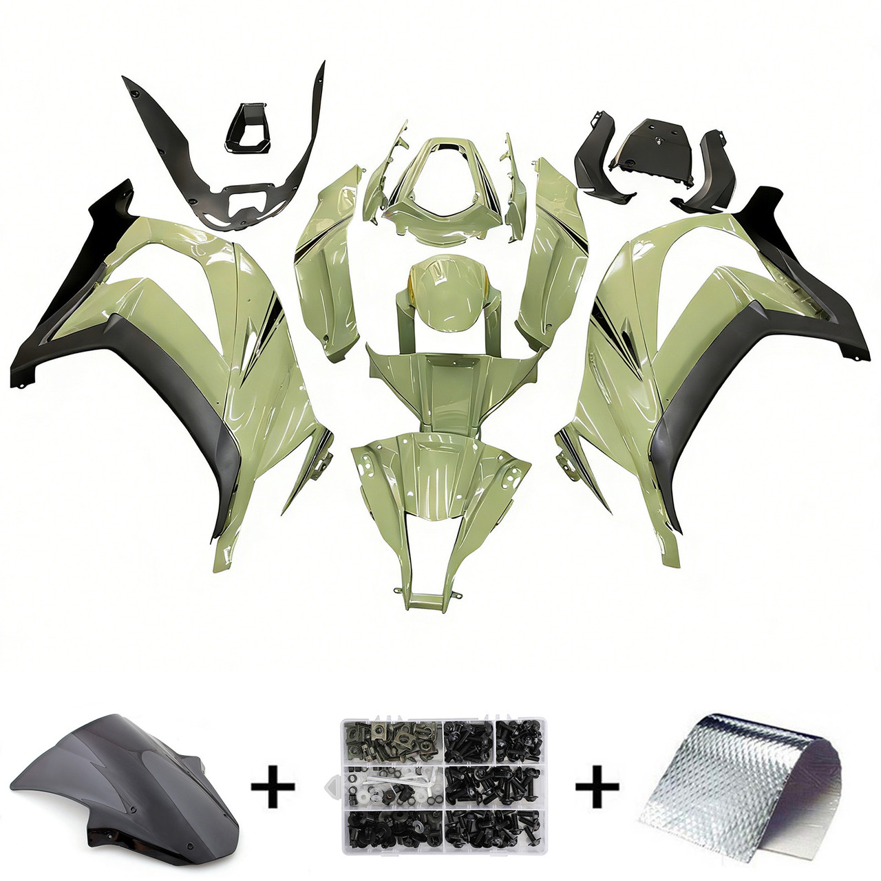 2011-2015 Kawasaki ZX10R Amotopart Fairing Kit Generic #121