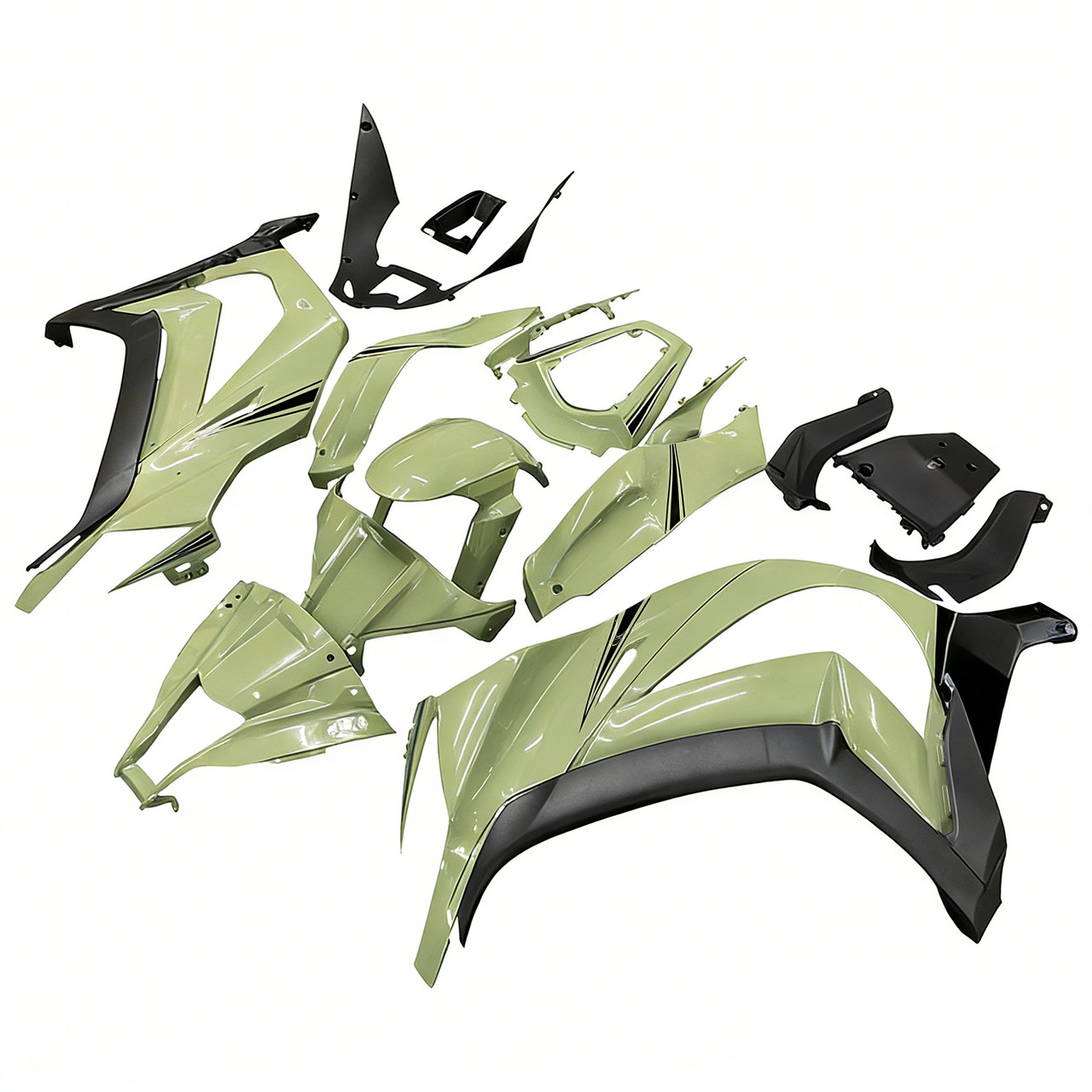 2011-2015 Kawasaki ZX10R Amotopart Fairing Kit Generic #121