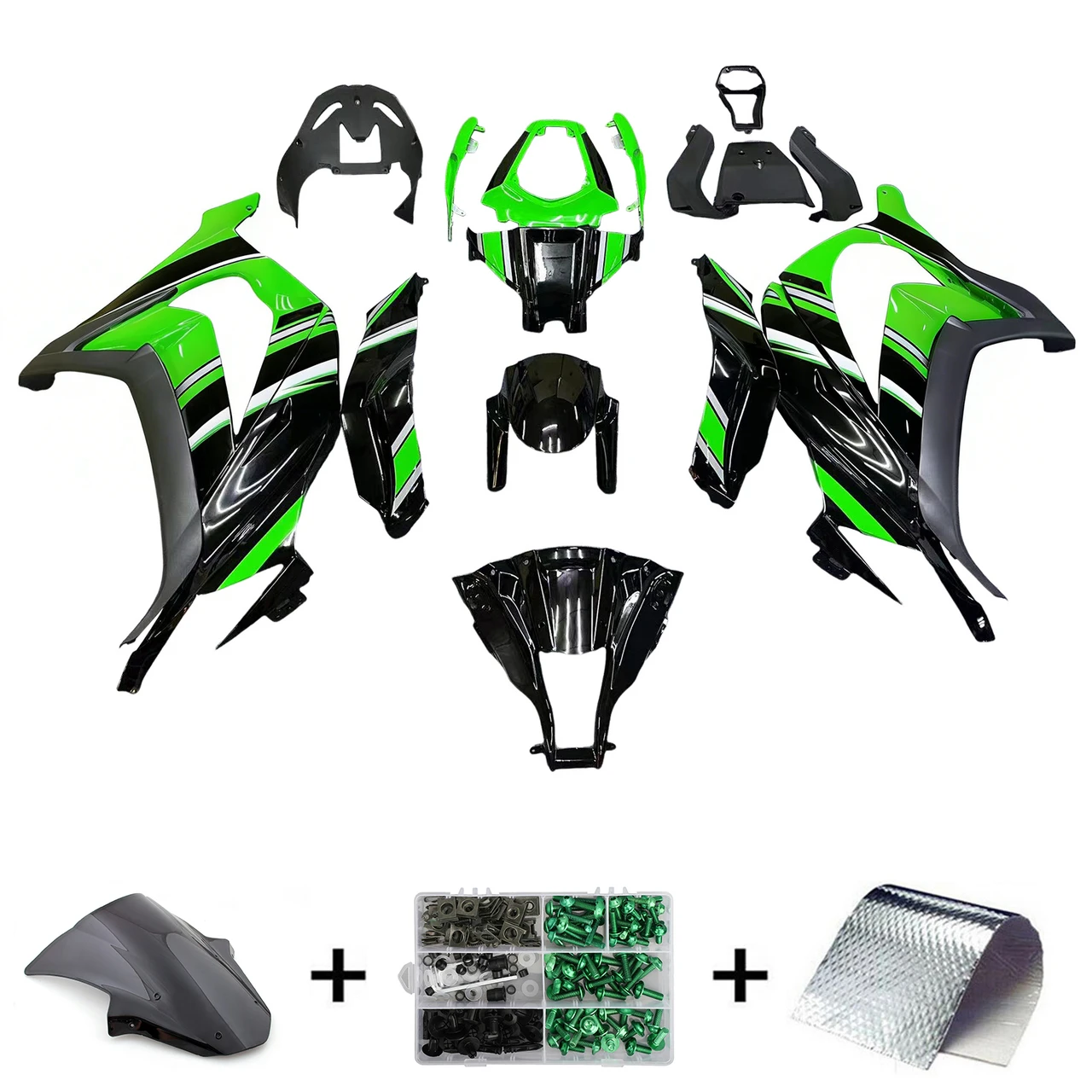 2011-2015 Kawasaki ZX10R Amotopart Fairing Kit Generic #122