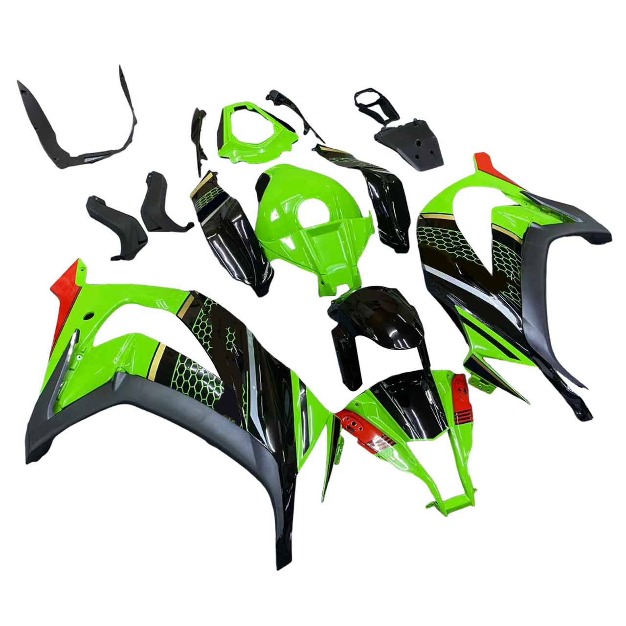 2011-2015 Kawasaki ZX10R Amotopart Fairing Kit Generic #124
