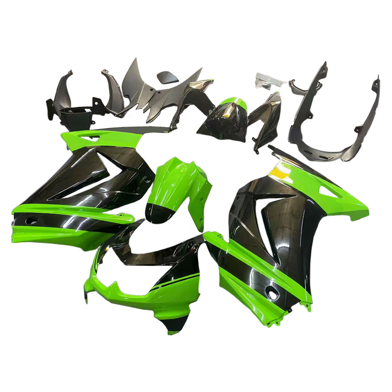 2008-2012 Kawasaki EX250/Ninja250R Amotopart Fairing Kit Generic #116