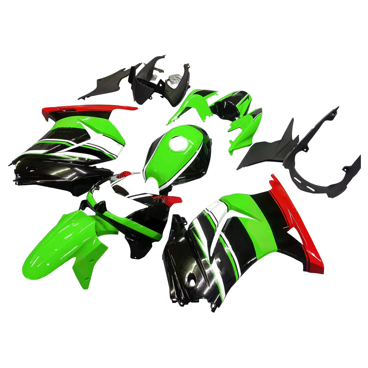 2008-2012 Kawasaki EX250/Ninja250R Amotopart Fairing Kit Generic #121