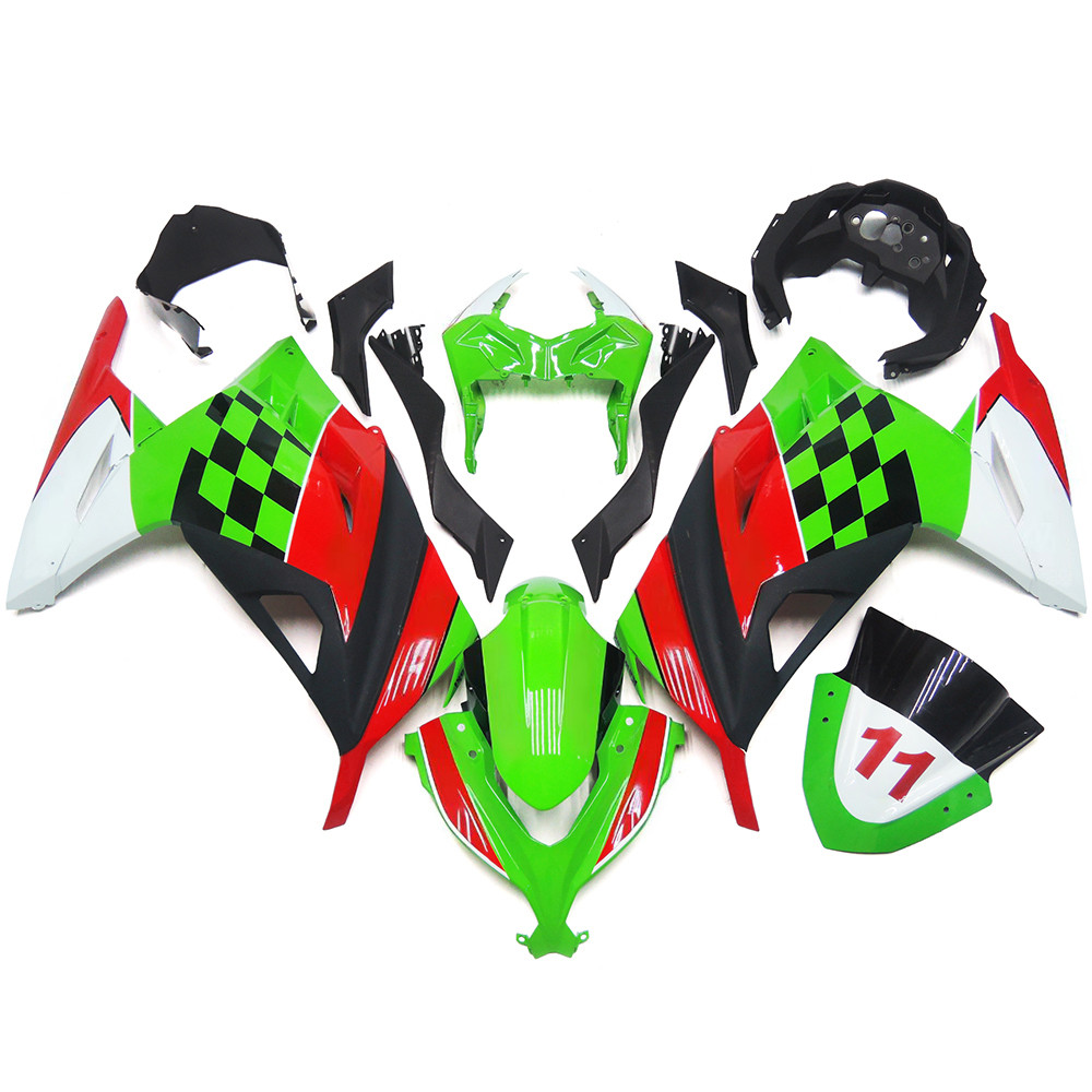 2013-2017 Kawasaki EX300/Ninja300 Amotopart Fairing Kit Generic #120