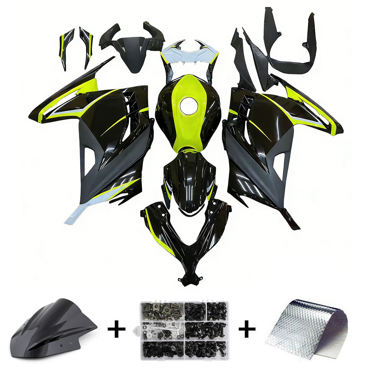2013-2017 Kawasaki EX300/Ninja300 Amotopart Fairing Kit Generic #122