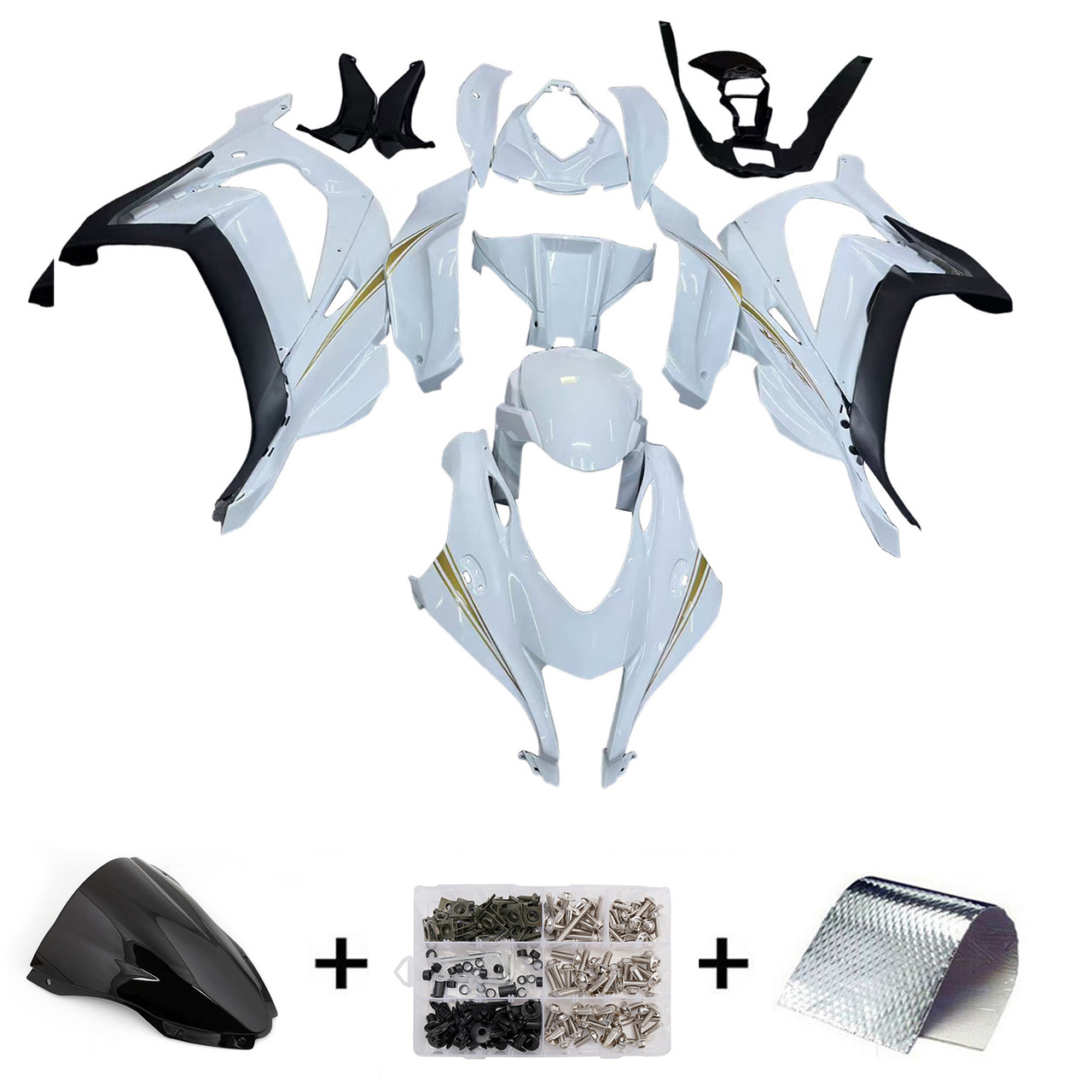 2016-2020 Kawasaki ZX10R Amotopart Fairing Kit Generic #135