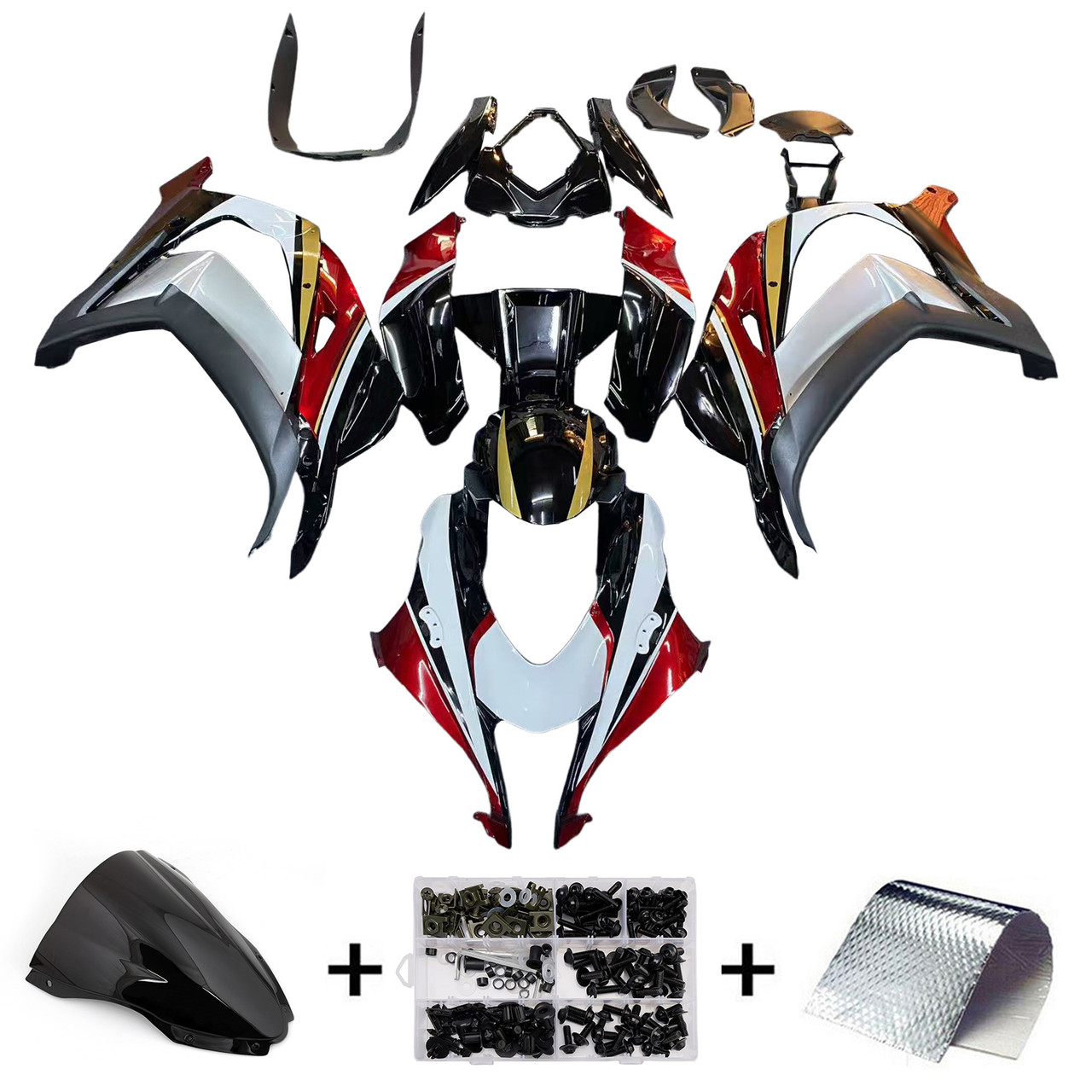 2016-2020 Kawasaki ZX10R Amotopart Fairing Kit Generic #138