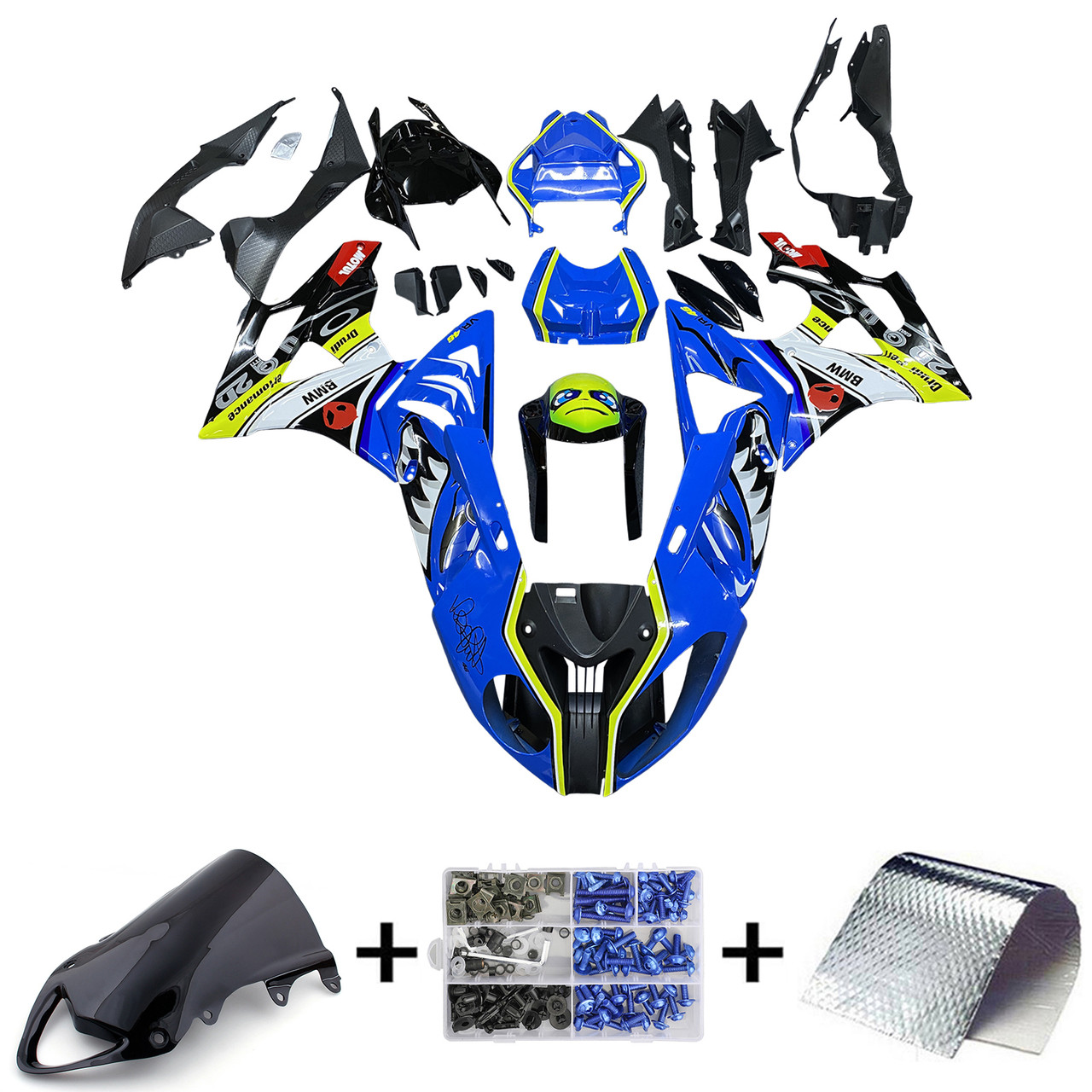 2009-2014 BMW S1000RR Amotopart Fairing Kit Generic #102