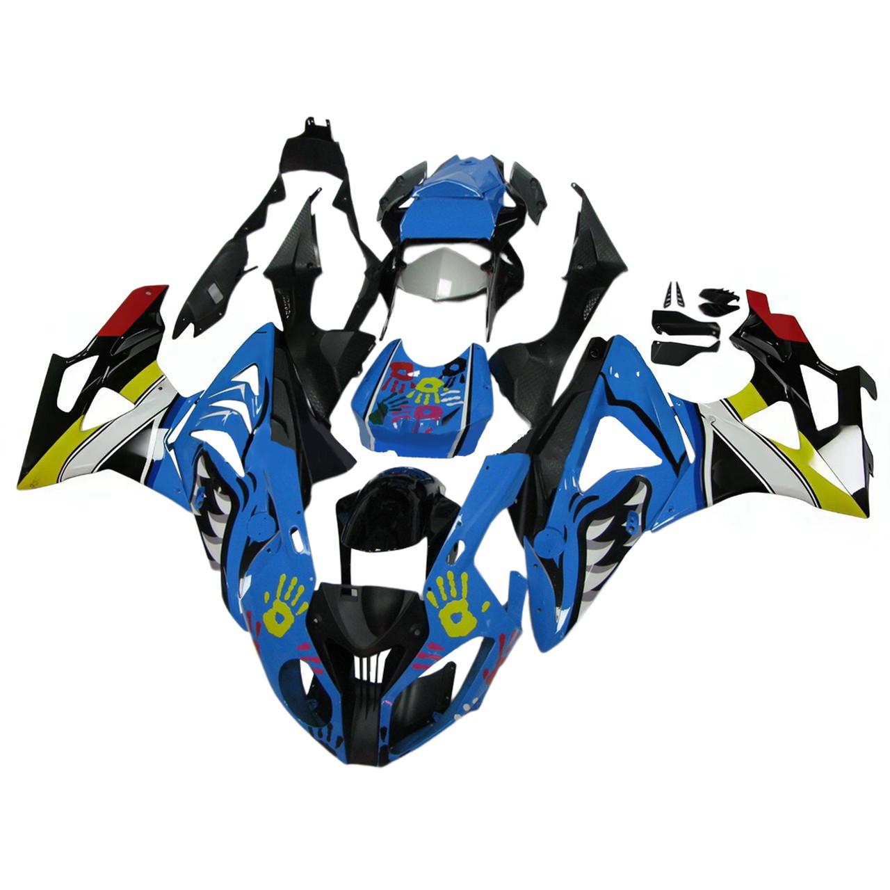 2009-2014 BMW S1000RR Amotopart Fairing Kit Generic #118
