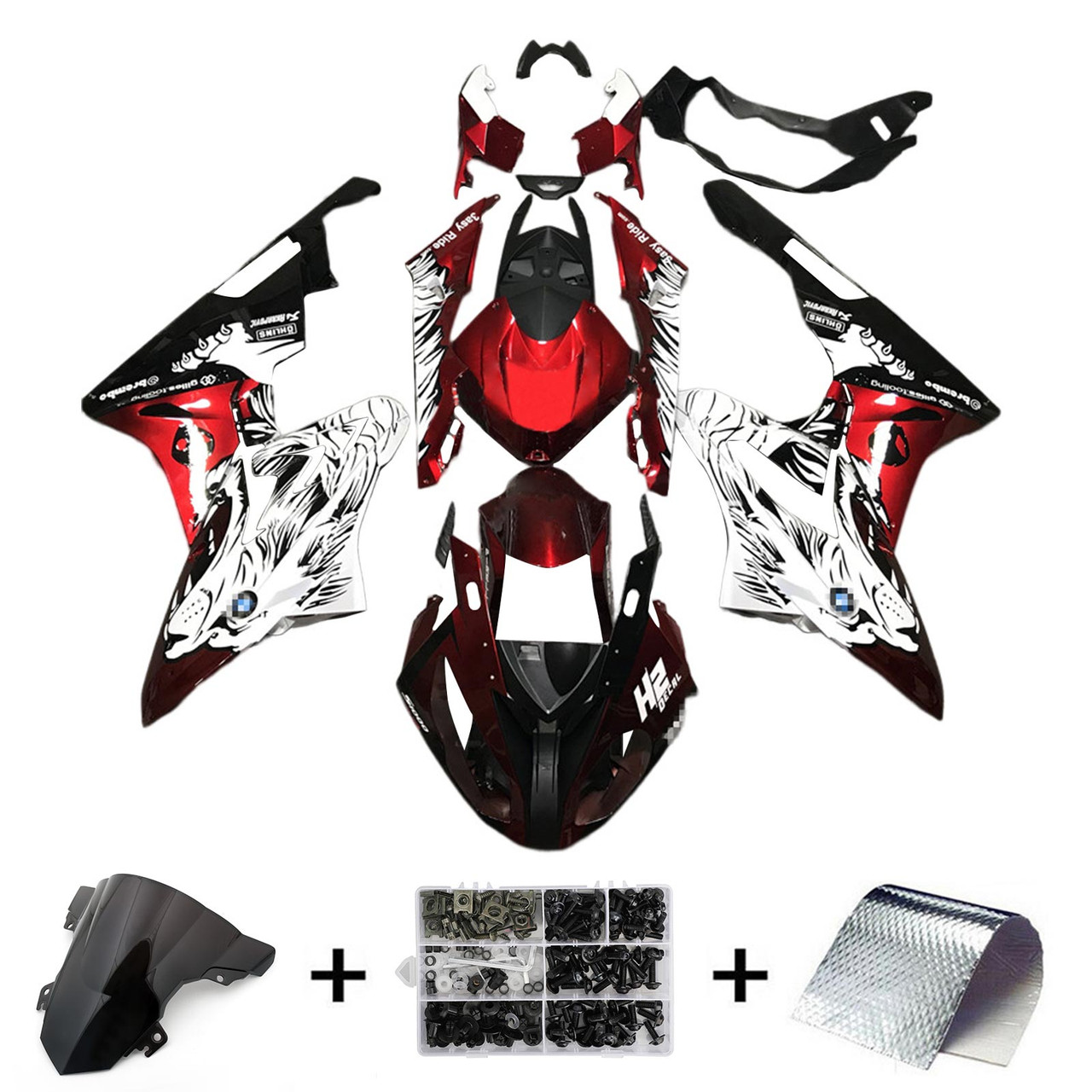 2015-2016 BMW S1000RR Amotopart Fairing Kit Generic #121