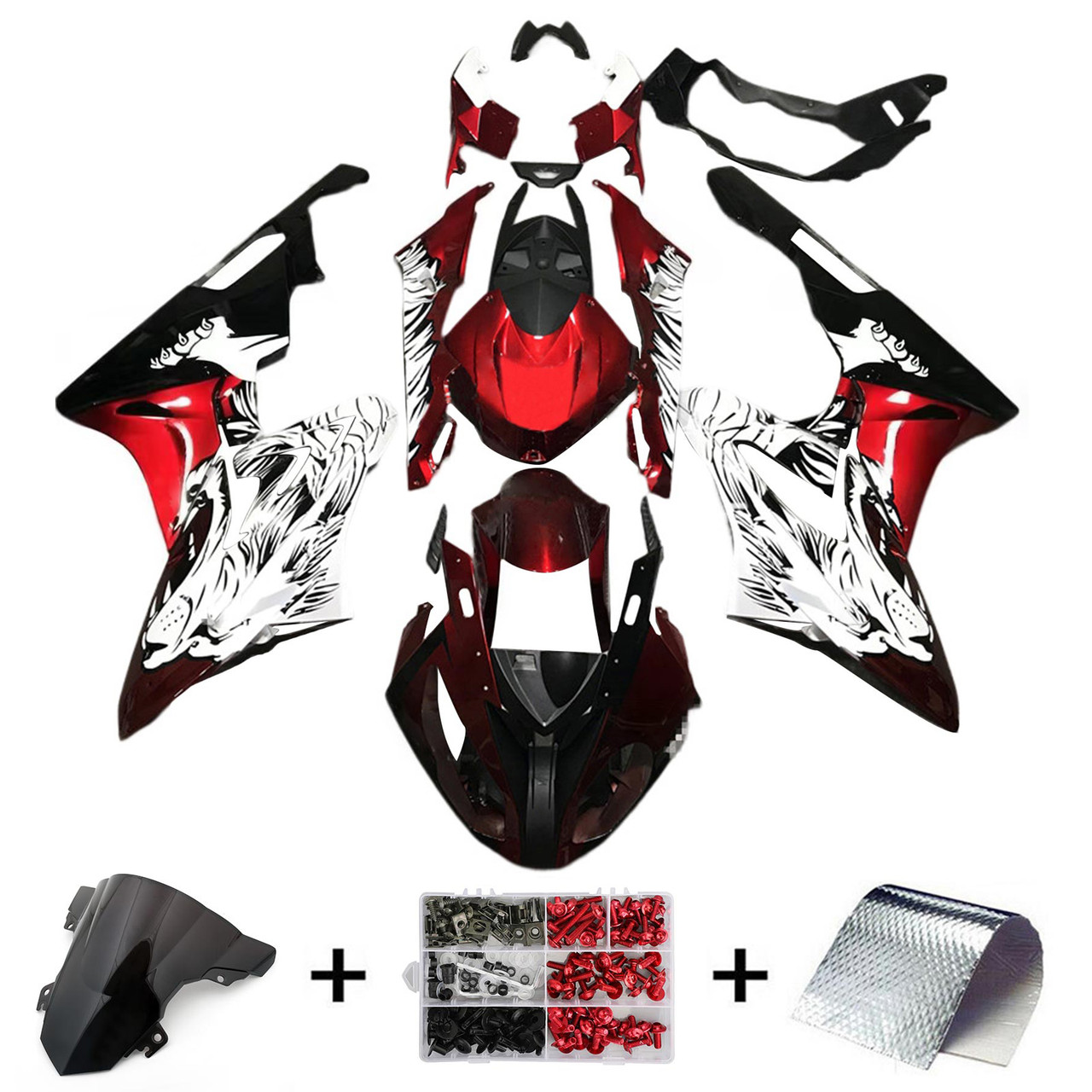 2015-2016 BMW S1000RR Amotopart Fairing Kit Generic #121