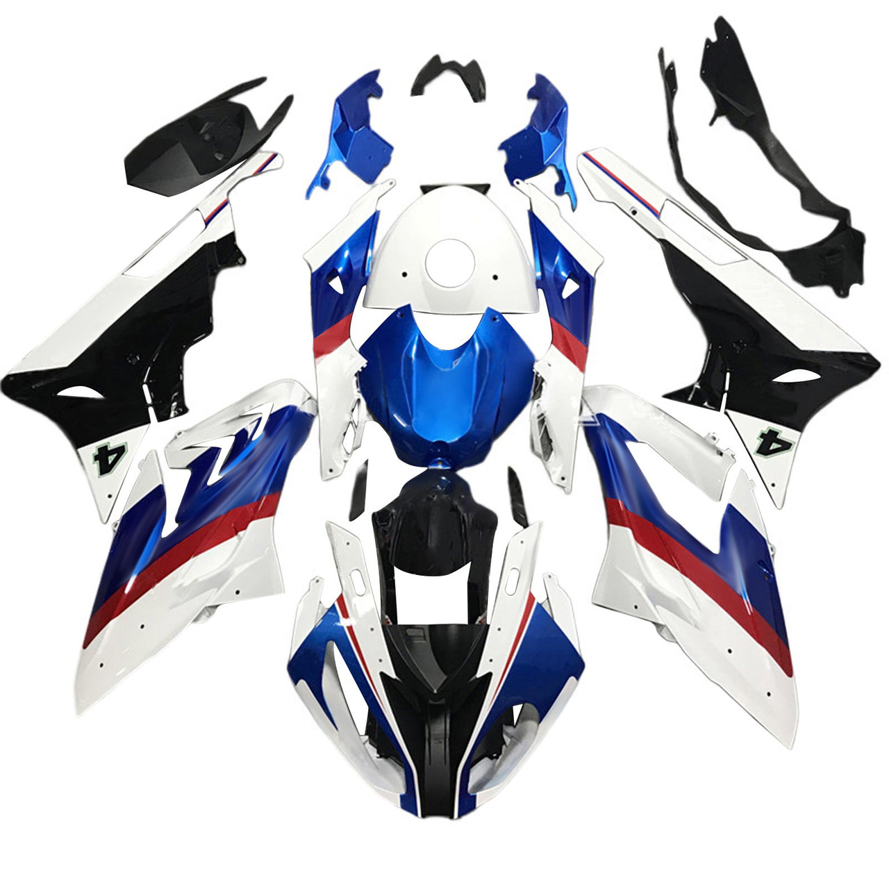 2015-2016 BMW S1000RR Amotopart Fairing Kit Generic #123