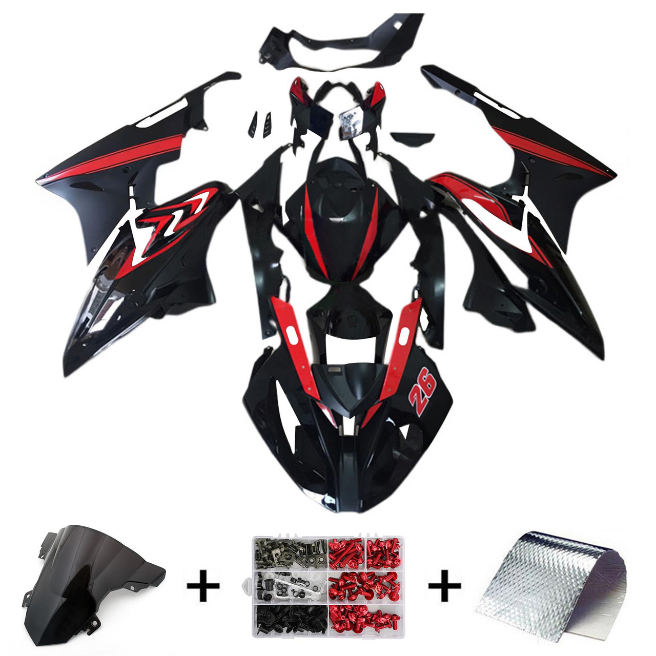 2015-2016 BMW S1000RR Amotopart Fairing Kit Generic #130
