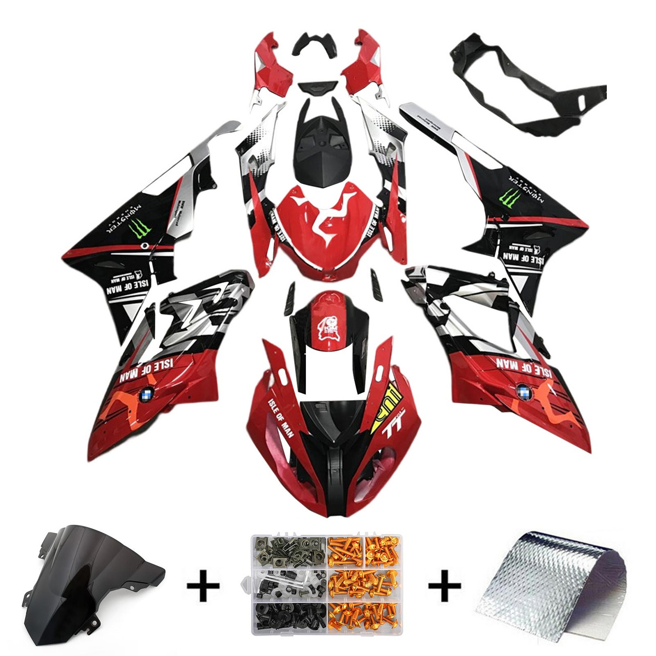 2015-2016 BMW S1000RR Amotopart Fairing Kit Generic #144