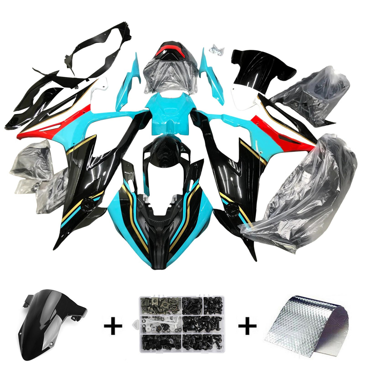 2019-2022 BMW S1000RR M1000RR Amotopart Fairing Kit Generic #136