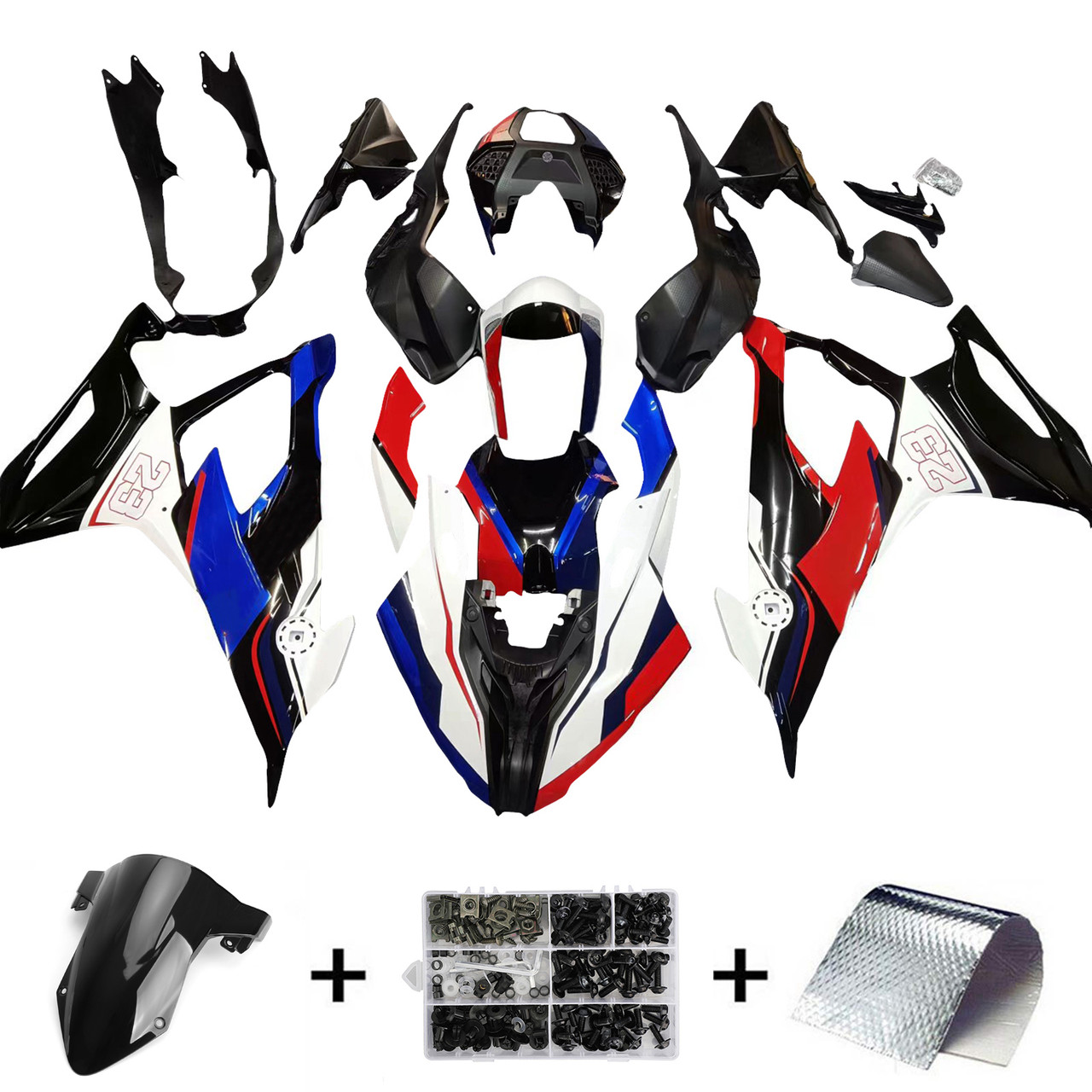 2019-2022 BMW S1000RR M1000RR Amotopart Fairing Kit Generic #149