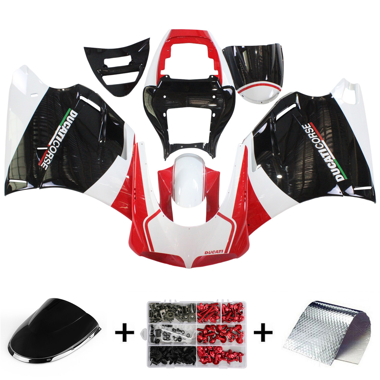 1996-2002 Ducati 996/748 Amotopart Fairing Kit Generic #110