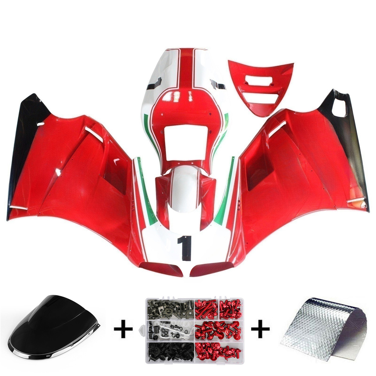 1996-2002 Ducati 996/748 Amotopart Fairing Kit Generic #113