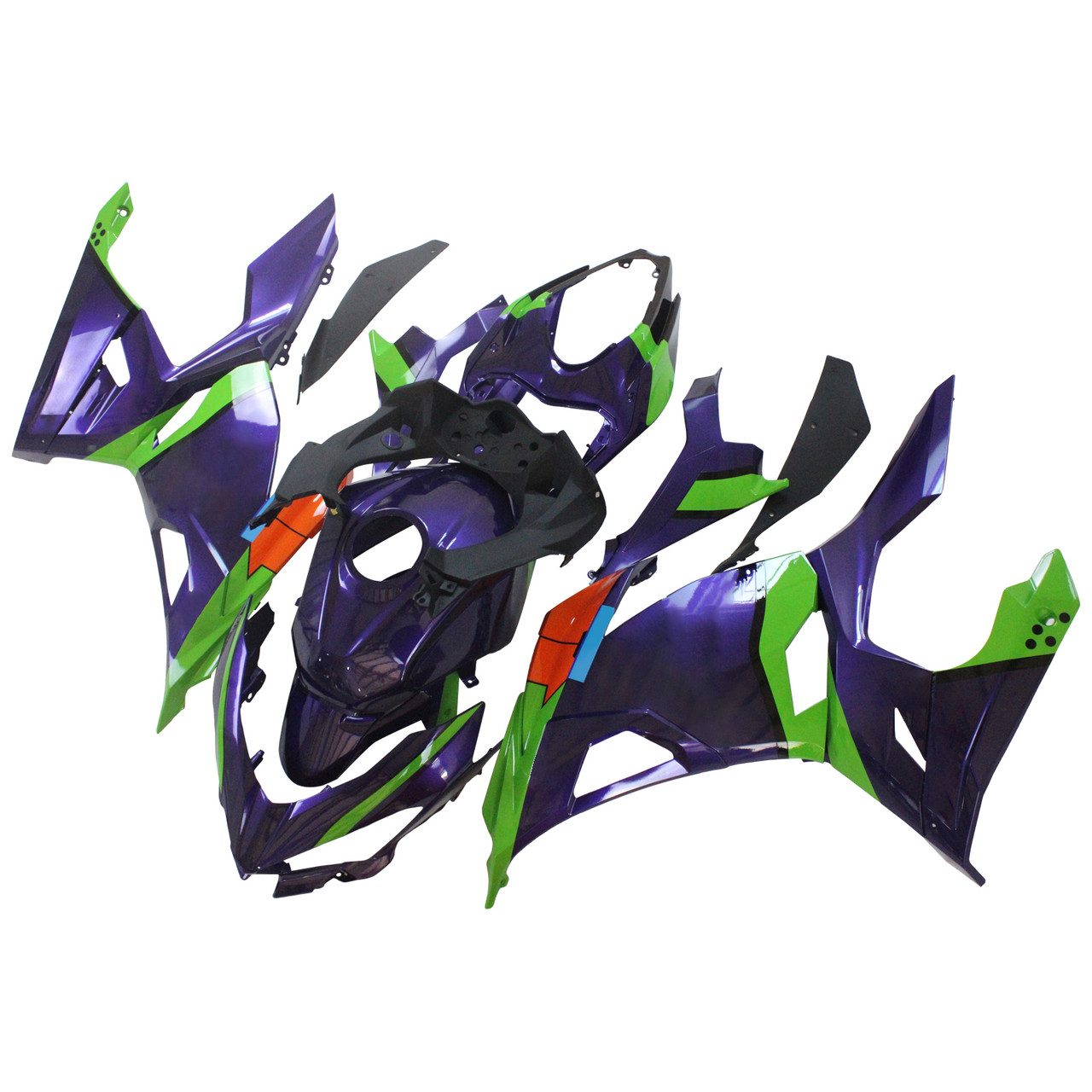 2018-2023 Kawasaki EX400/Ninja400 Amotopart Fairing Kit Generic #163