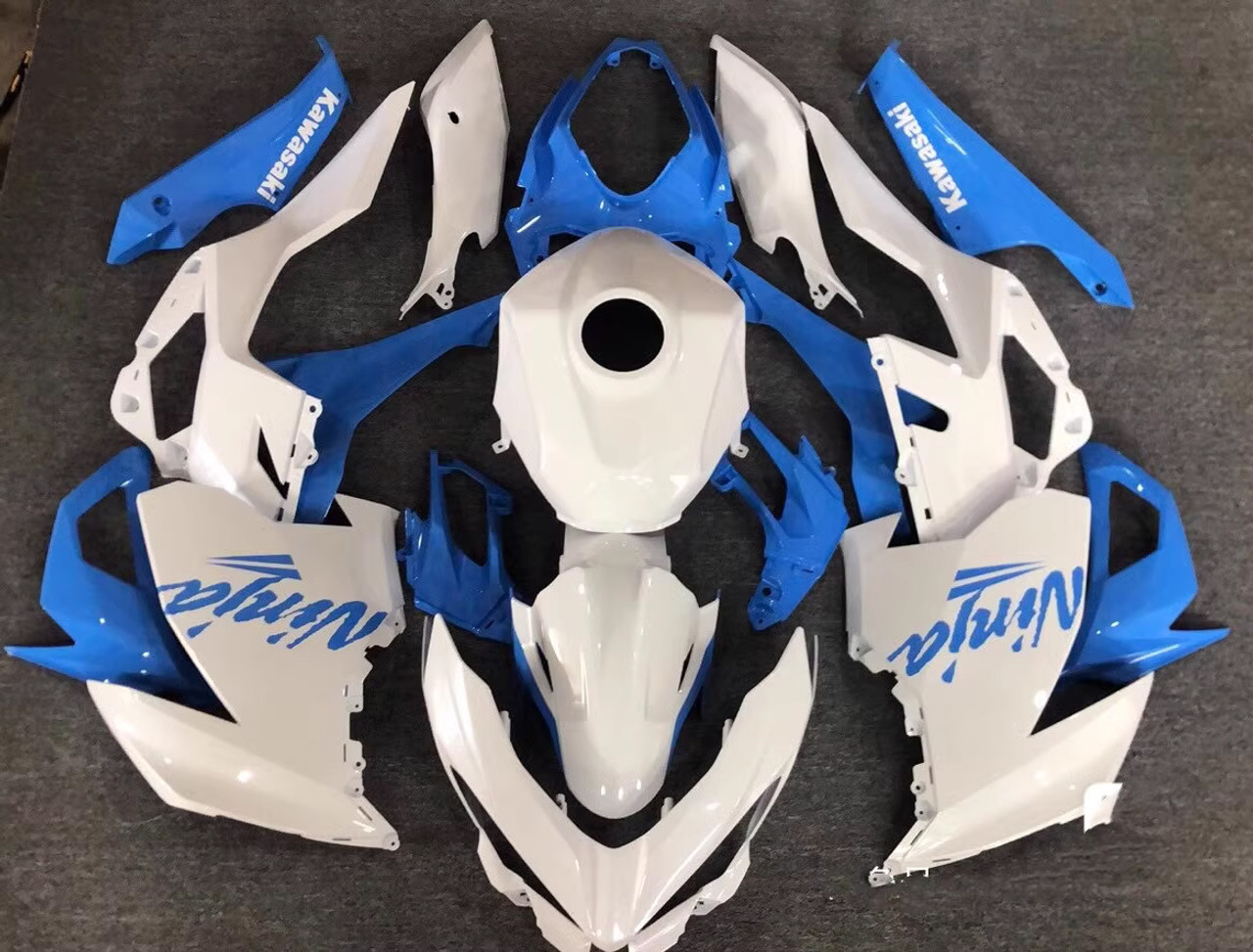 2018-2023 Kawasaki EX400/Ninja400 Amotopart Fairing Kit Generic #168