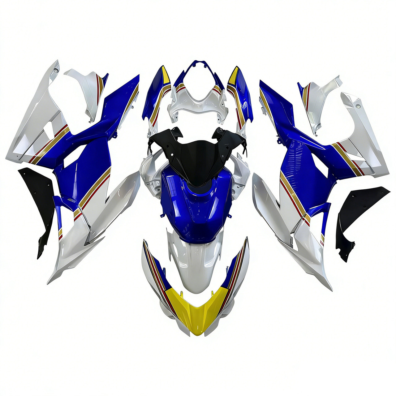 2018-2023 Kawasaki EX400/Ninja400 Amotopart Fairing Kit Generic #169