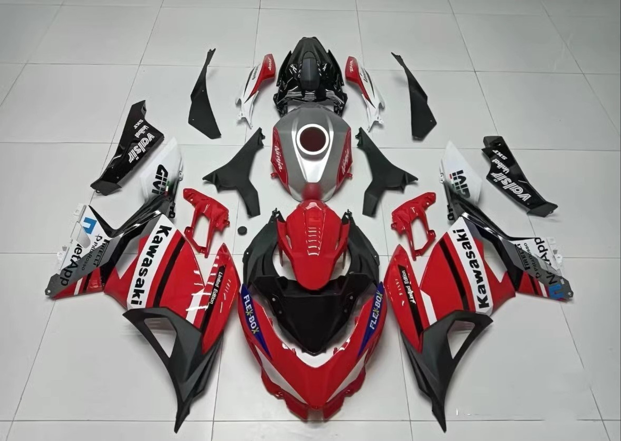 2018-2023 Kawasaki EX400/Ninja400 Amotopart Fairing Kit Generic #170