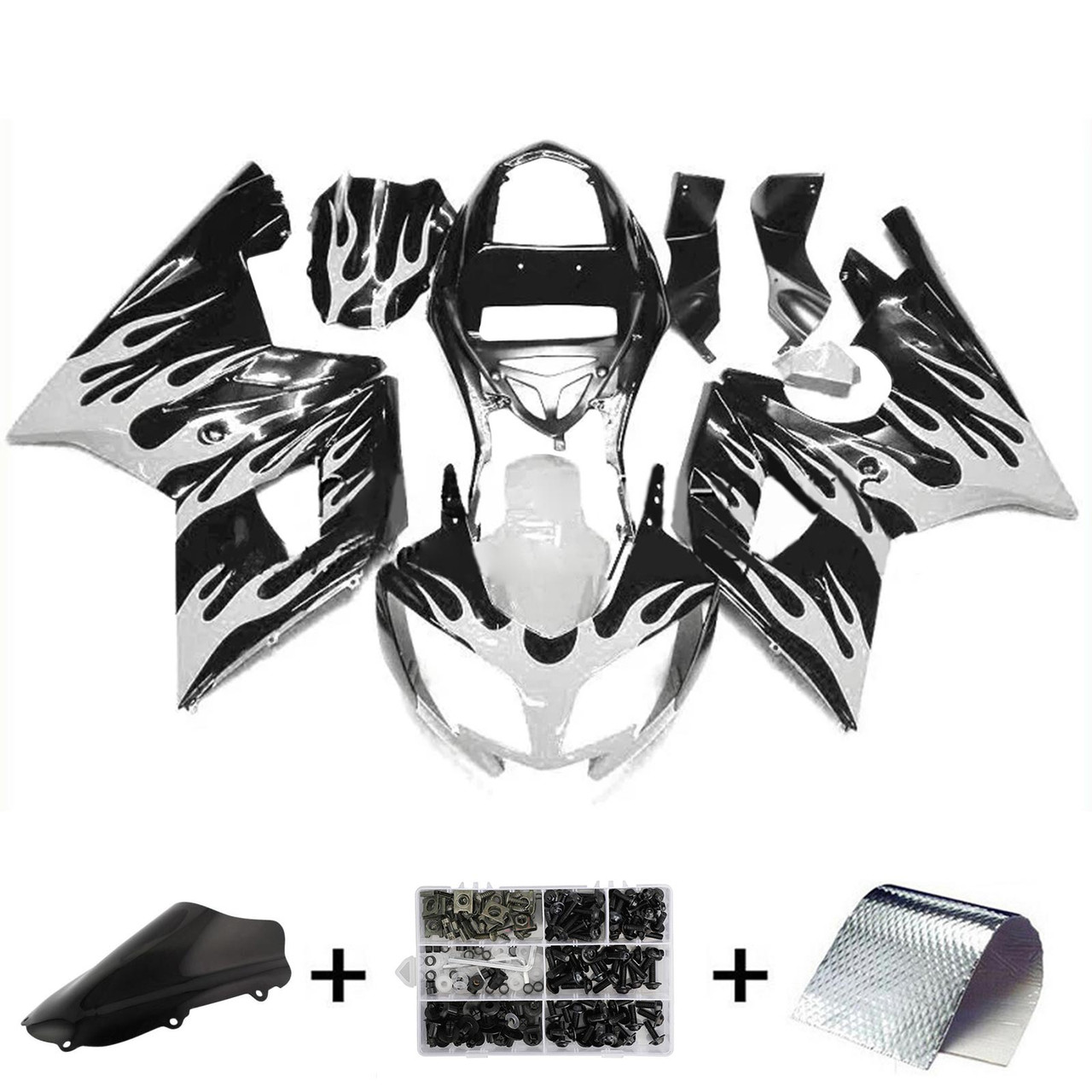 2002-2005 Triumph Daytona 600/650 Amotopart Fairing Kit Generic #113