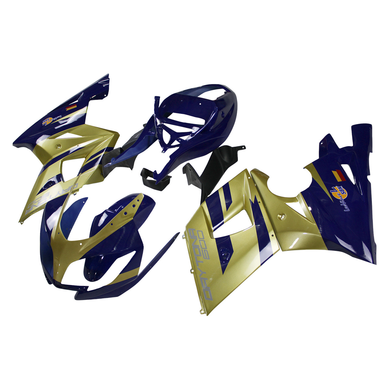 2002-2005 Triumph Daytona 600/650 Amotopart Fairing Kit Generic #126