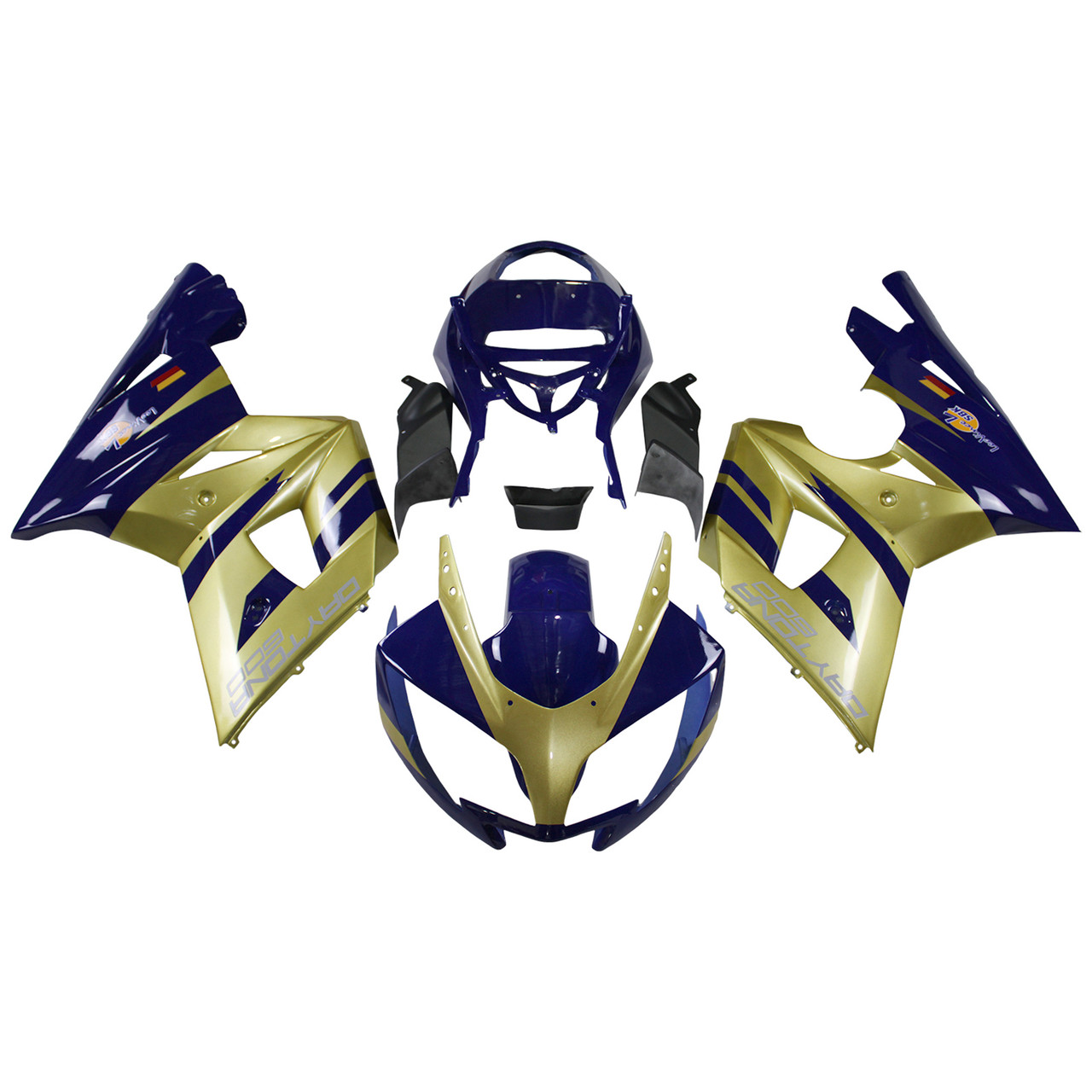 2002-2005 Triumph Daytona 600/650 Amotopart Fairing Kit Generic