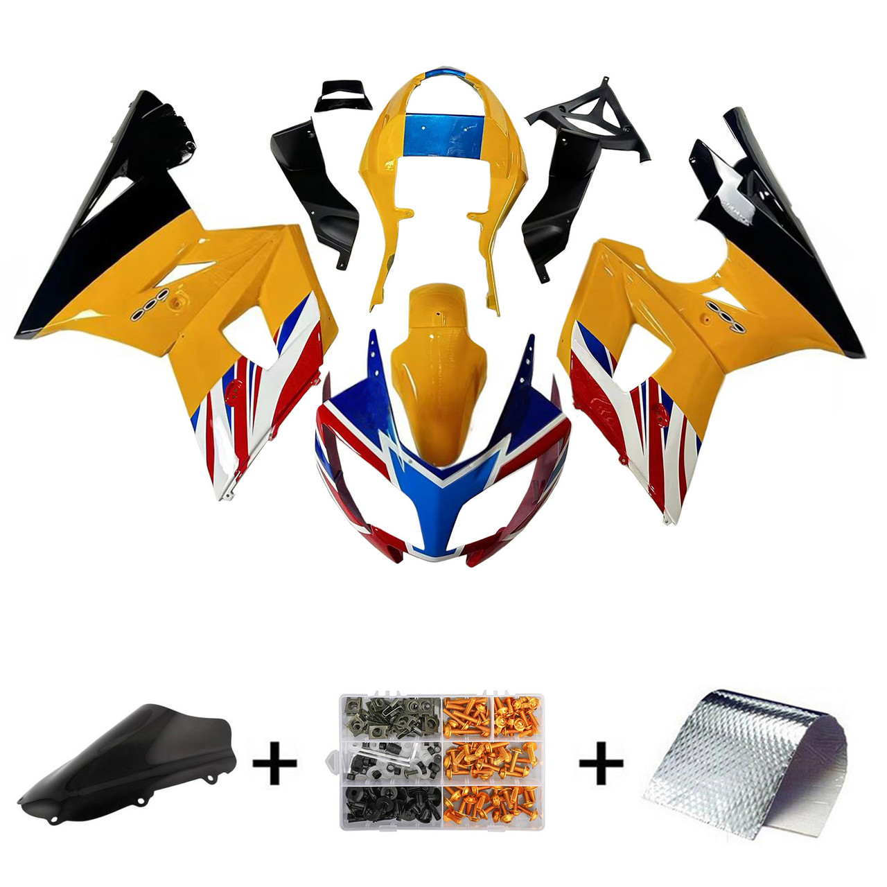 2002-2005 Triumph Daytona 600/650 Amotopart Fairing Kit Generic #129