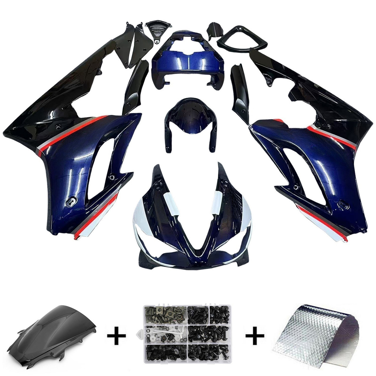 2009-2012 Triumph Daytona 675 Amotopart Fairing Kit Generic #109