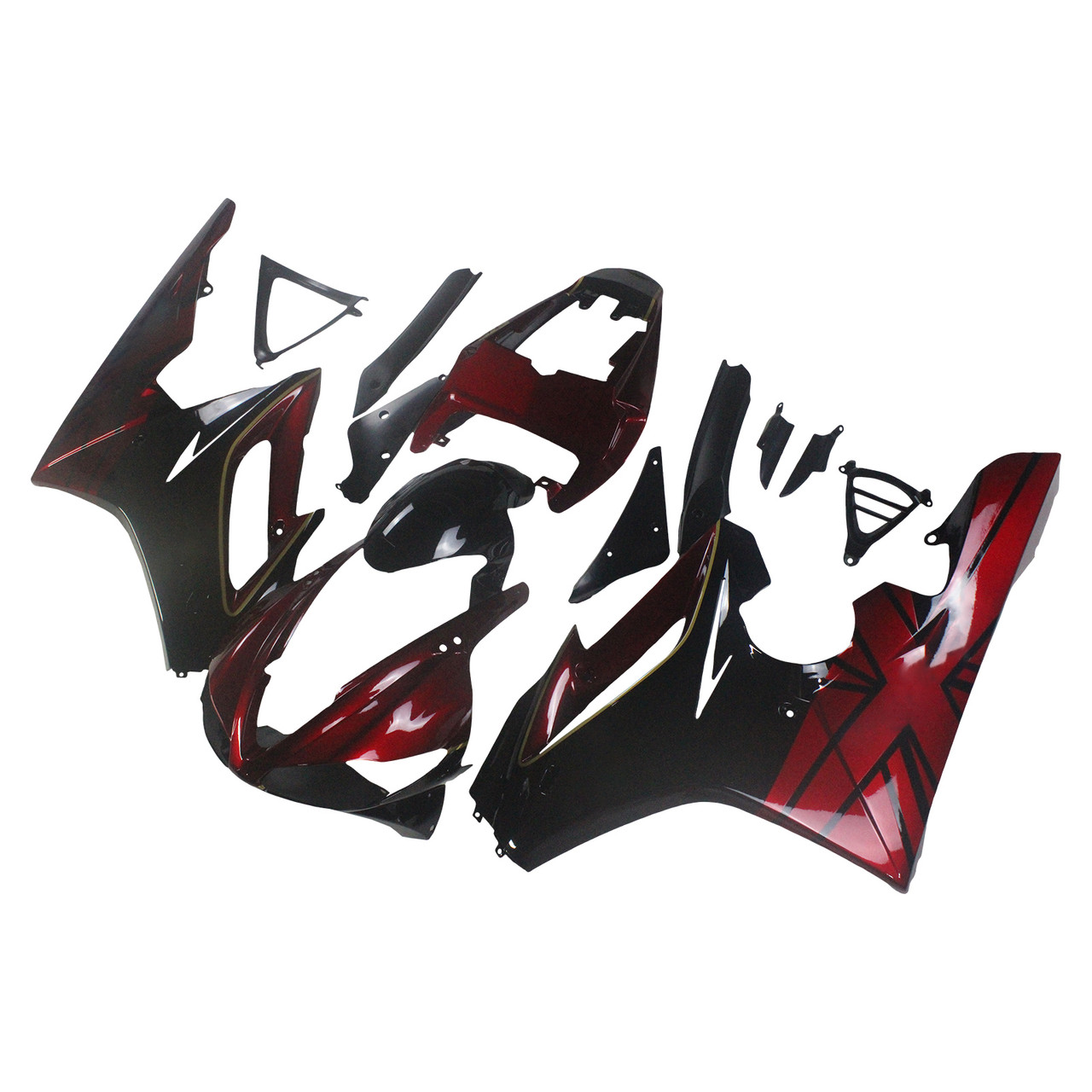 2009-2012 Triumph Daytona 675 Amotopart Fairing Kit Generic #119