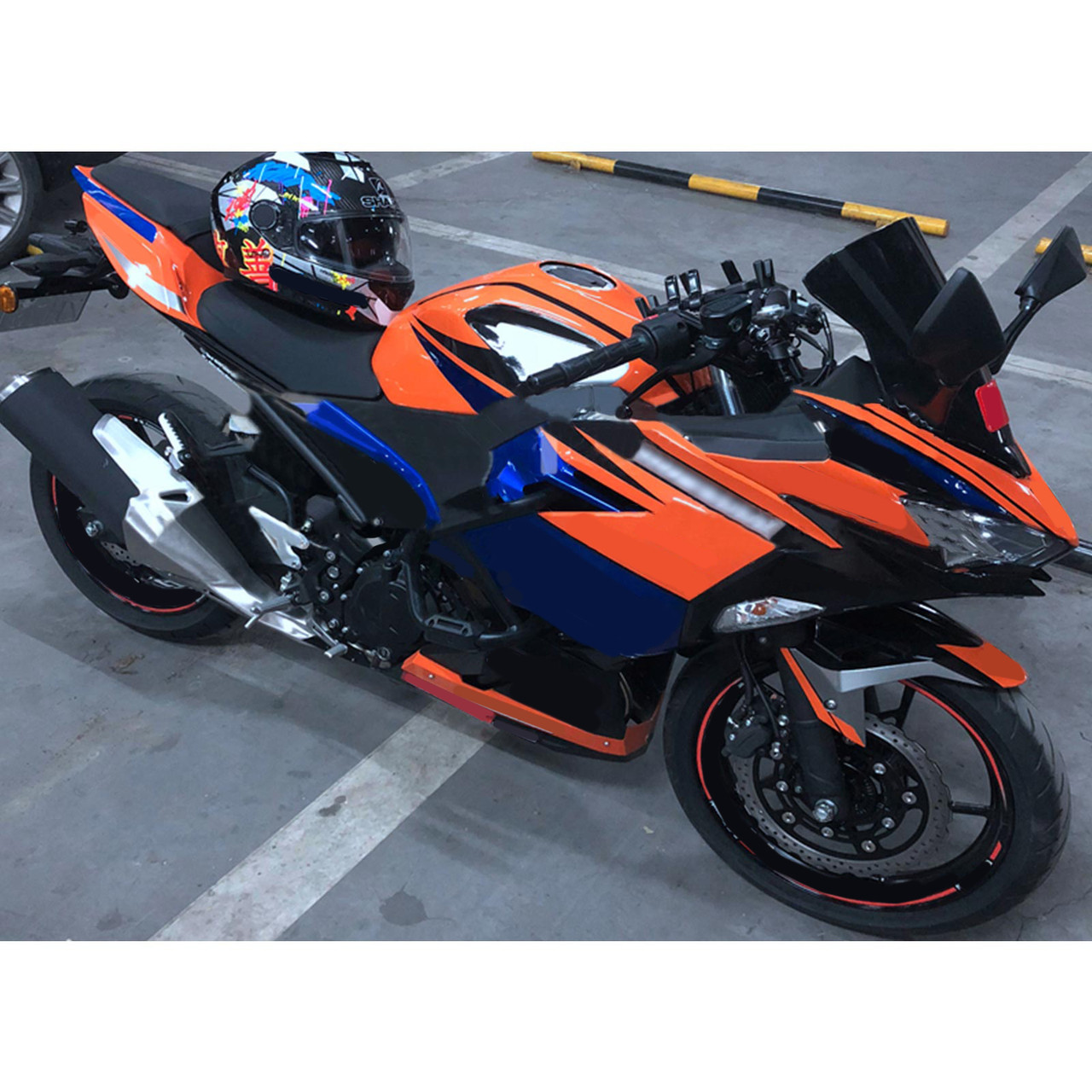 2018-2023 Kawasaki EX400/Ninja400 Amotopart Fairing Kit Generic #121